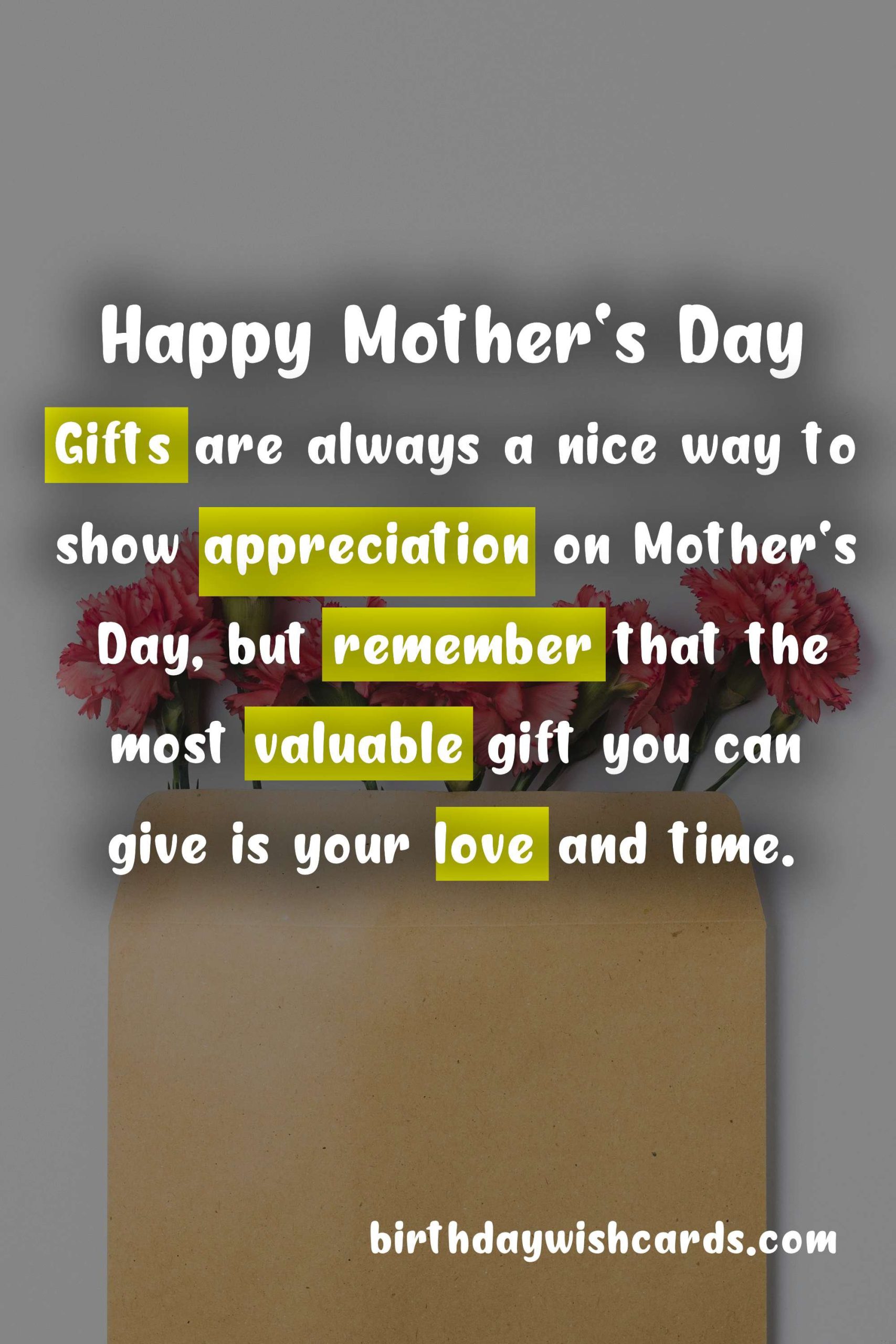 Celebrate Mother's Day with Love and Gratitude!
