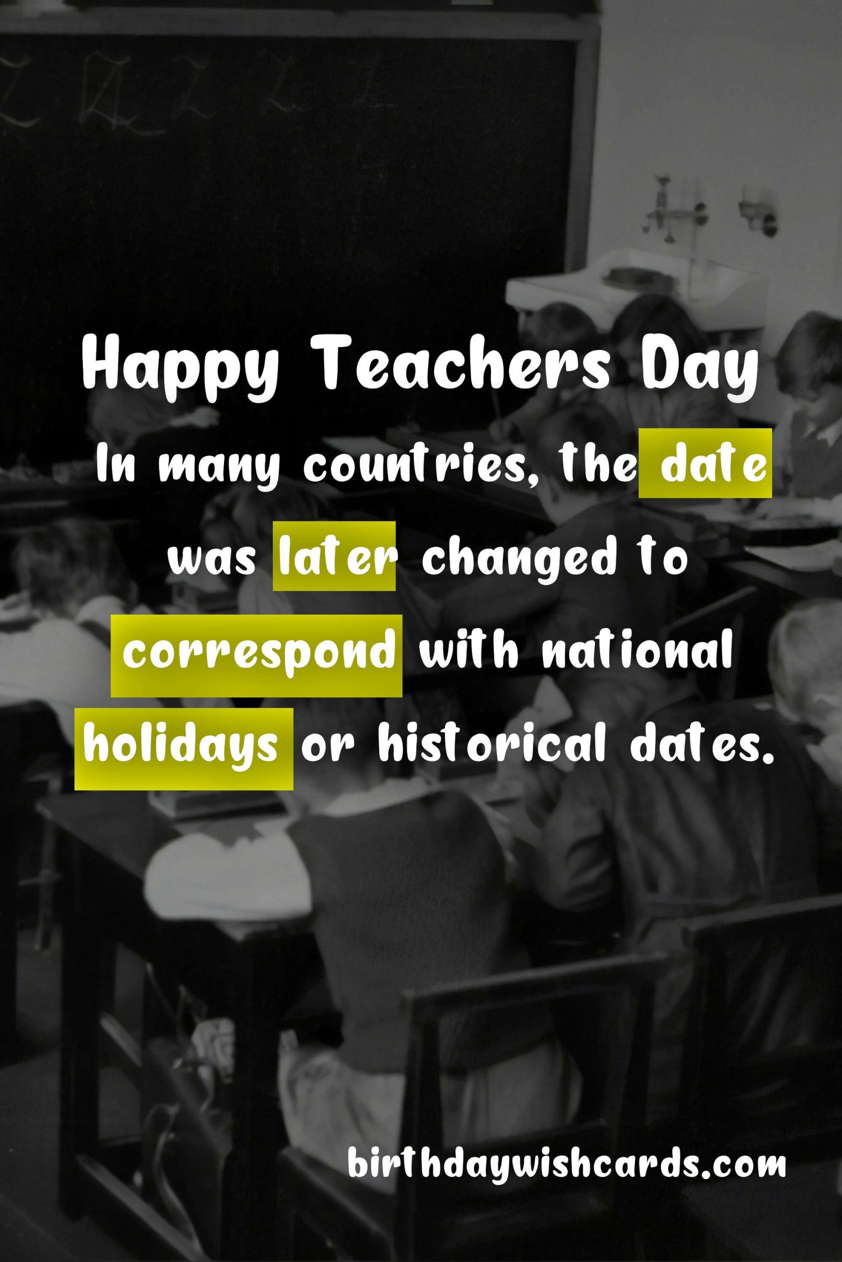 Celebrating Teachers' Day: Honoring the Heroes in the Classroom