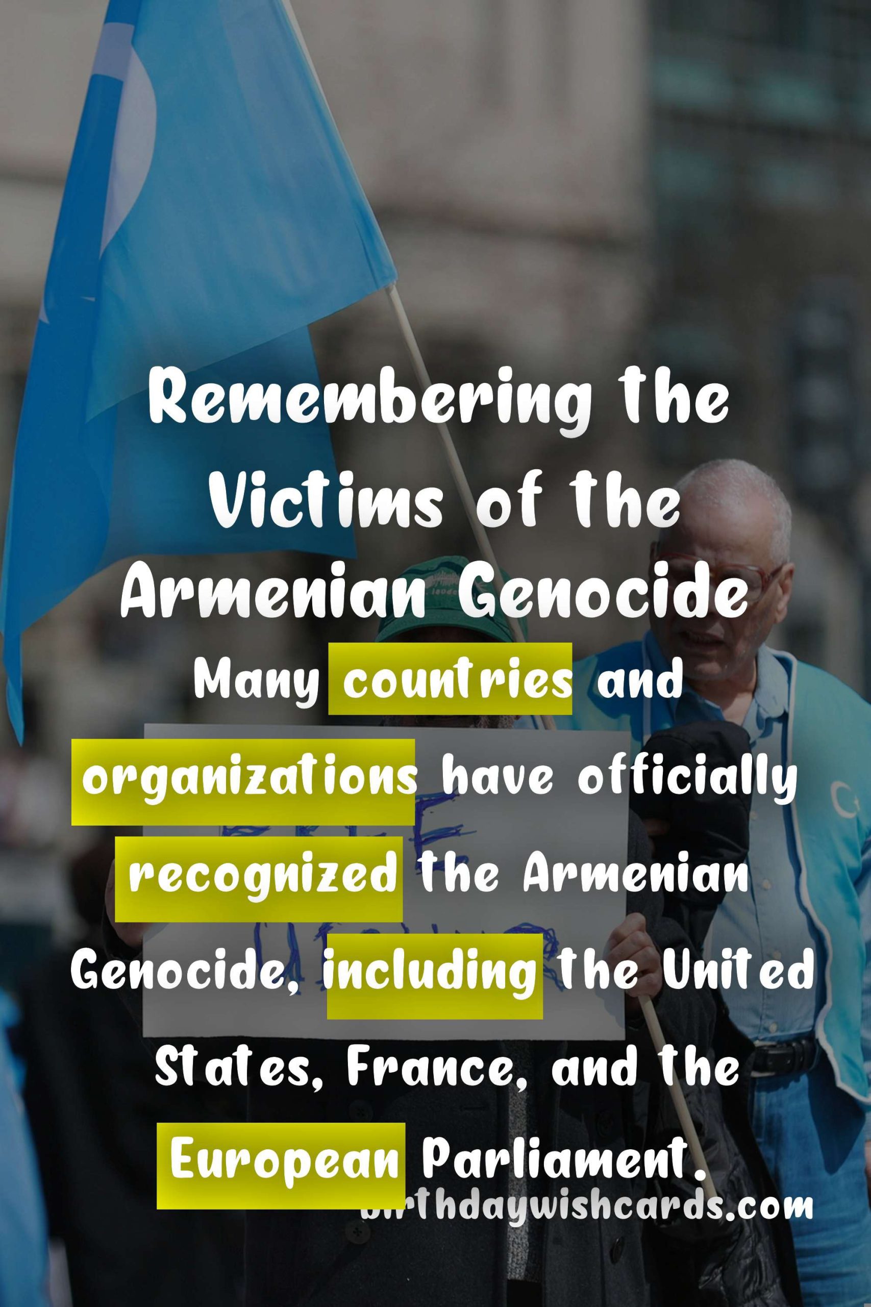 Armenian Genocide Remembrance Day: Coming Together to Remember and Honor the Victims