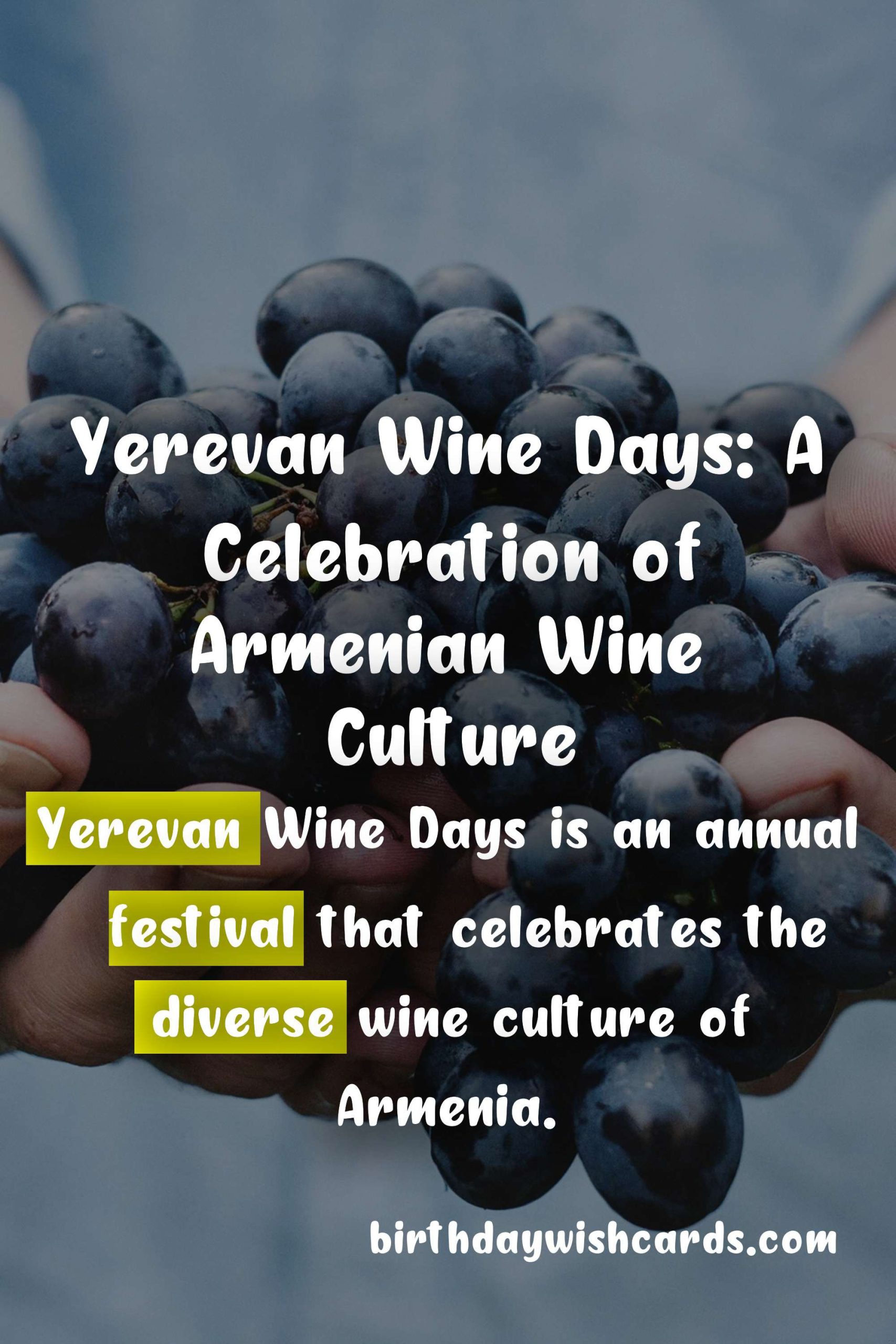 Experience the best of Armenian wine at Yerevan Wine Days (May 3-5)