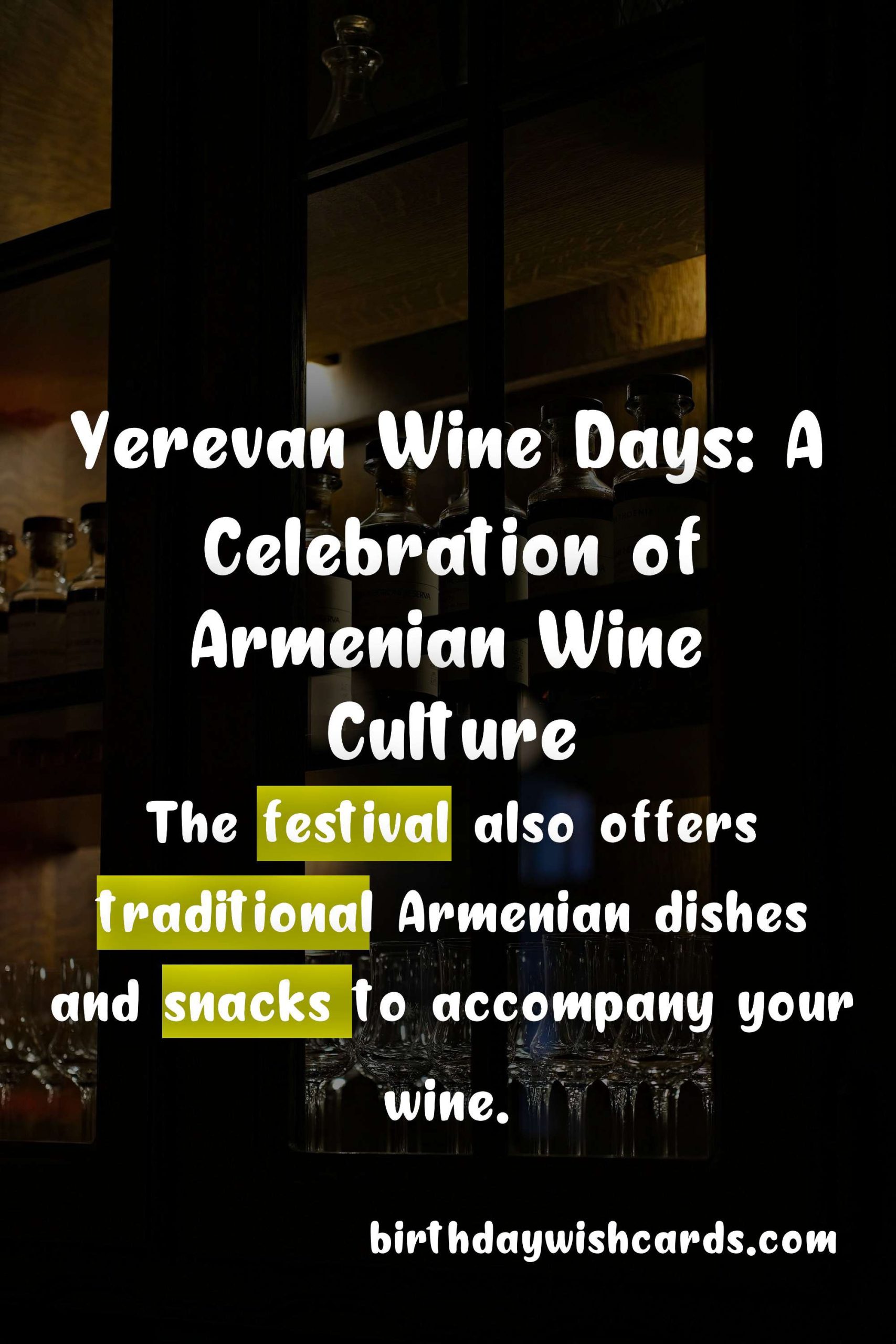 Experience the best of Armenian wine at Yerevan Wine Days (May 3-5)