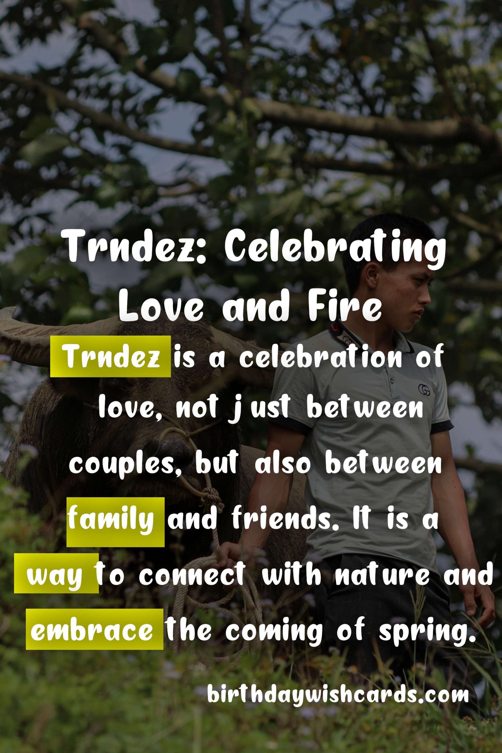 Trndez: A Celebration of Love and Fire