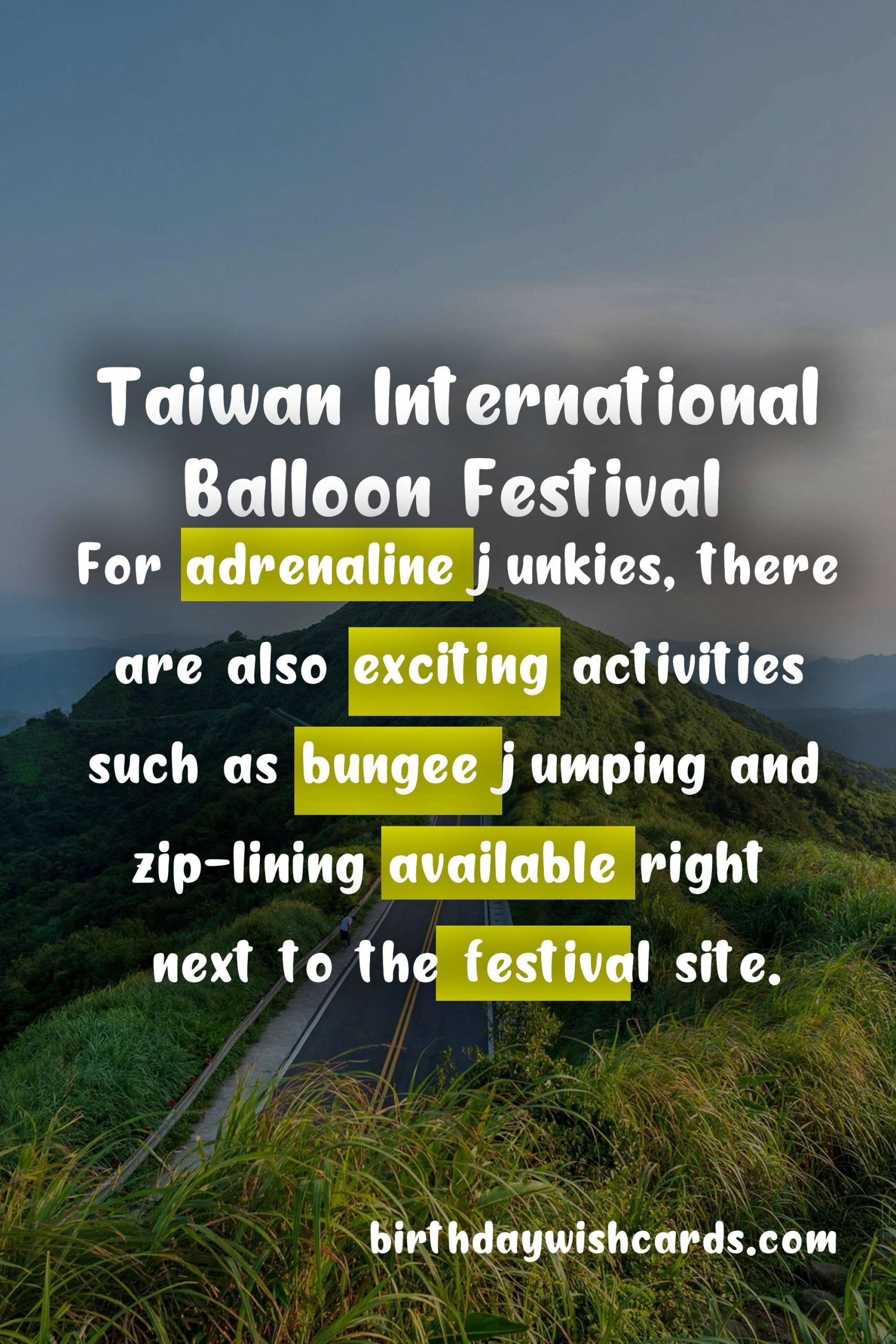 Experience the Magic of the Taiwan International Balloon Festival in November and December