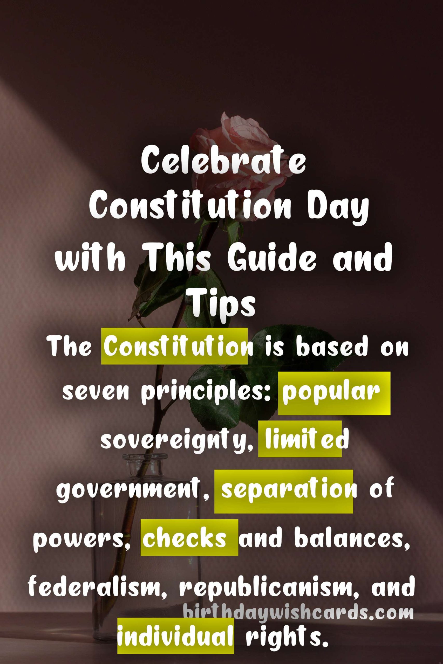 Celebrate Constitution Day - April 9 with This Guide and Tips
