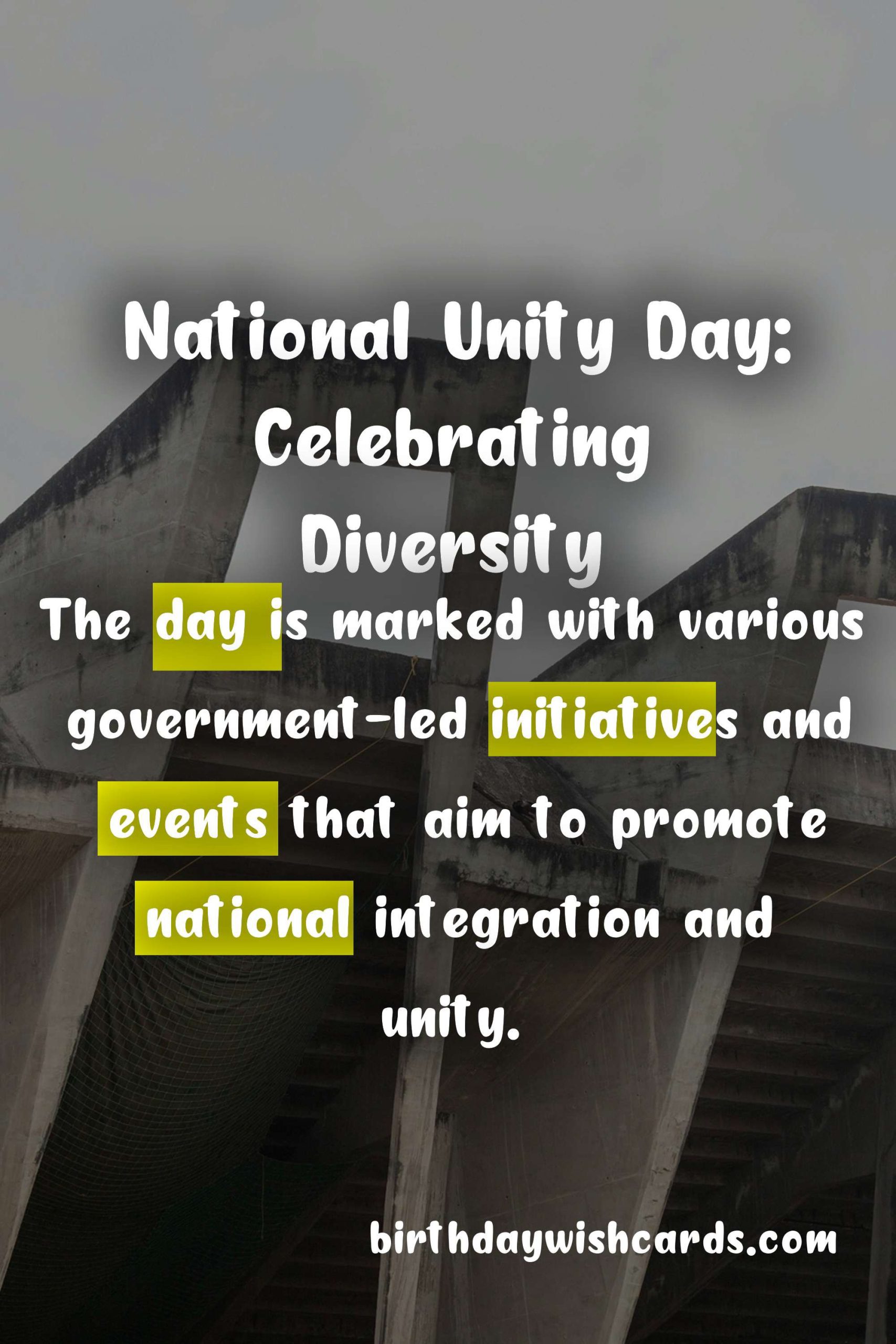 National Unity Day - November 28: Uniting a Diverse Nation