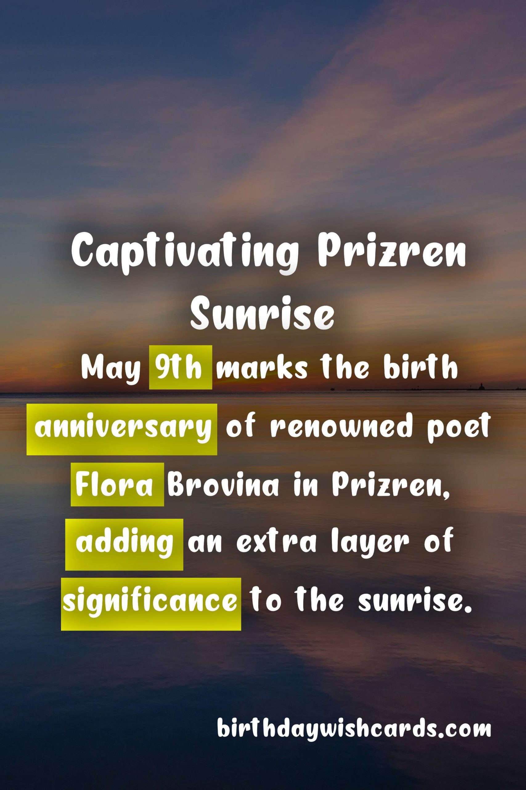 Captivating Prizren Sunrise - May 9
