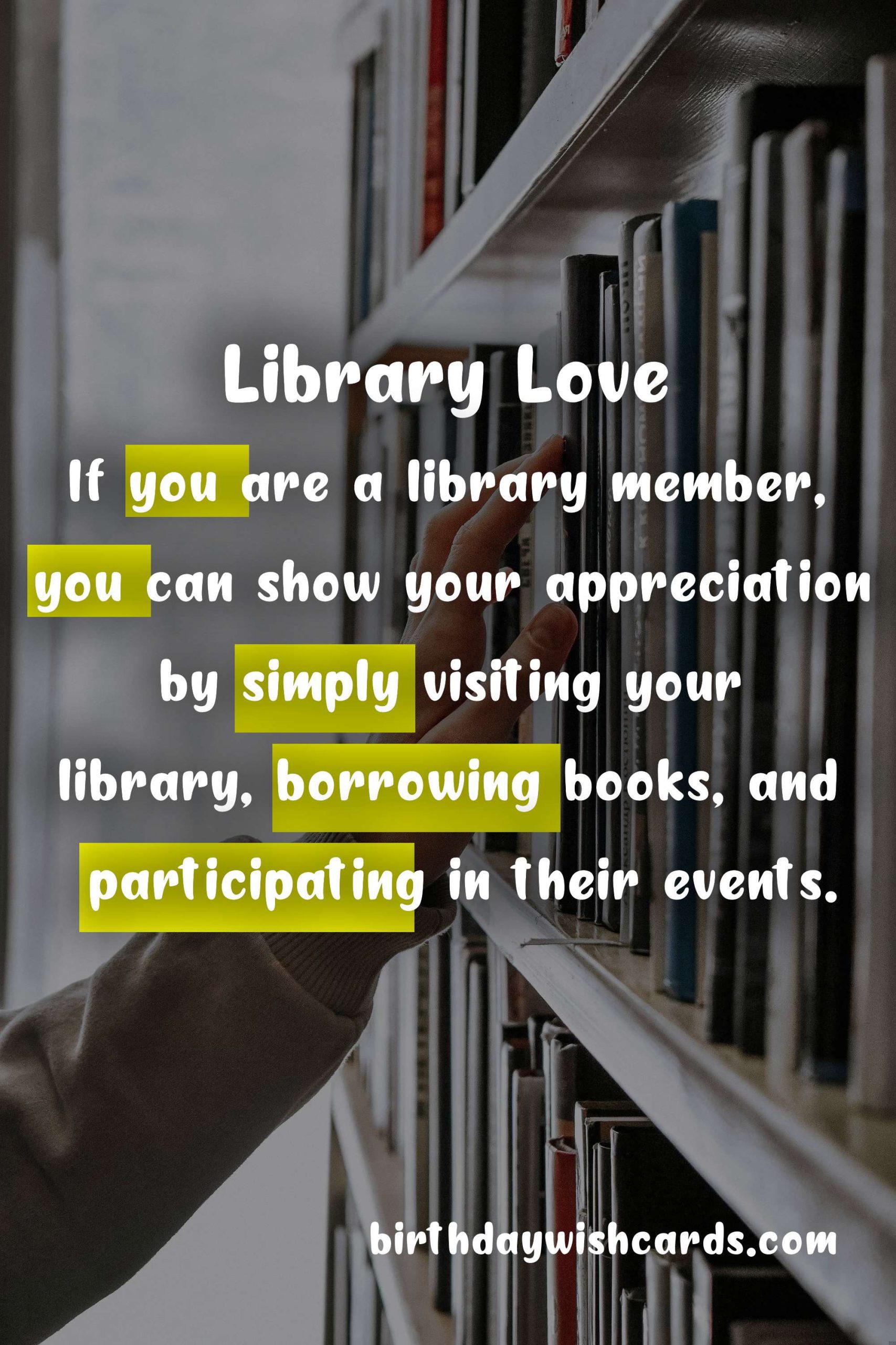 Celebrating National Library Day - November 28
