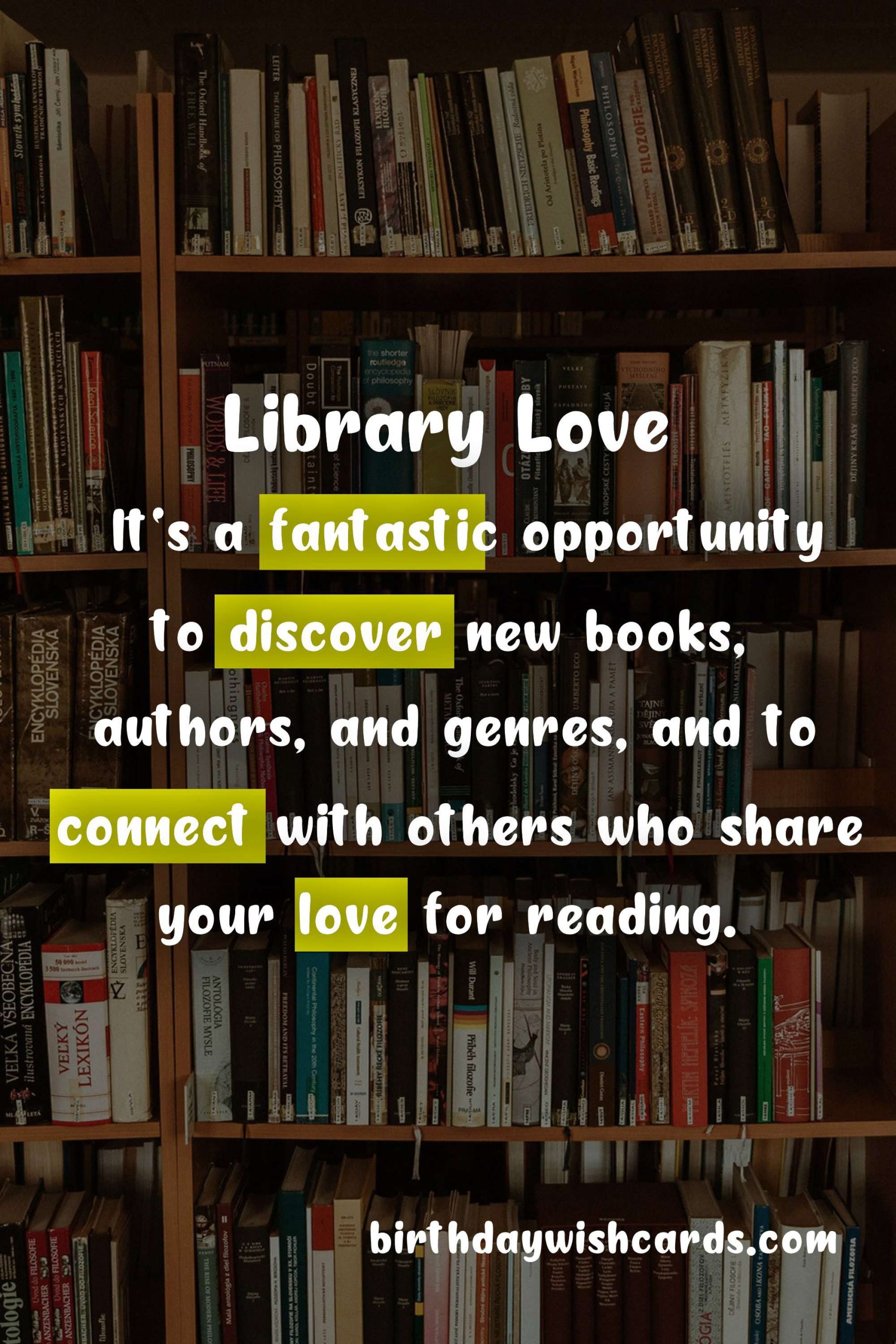 Celebrating National Library Day - November 28