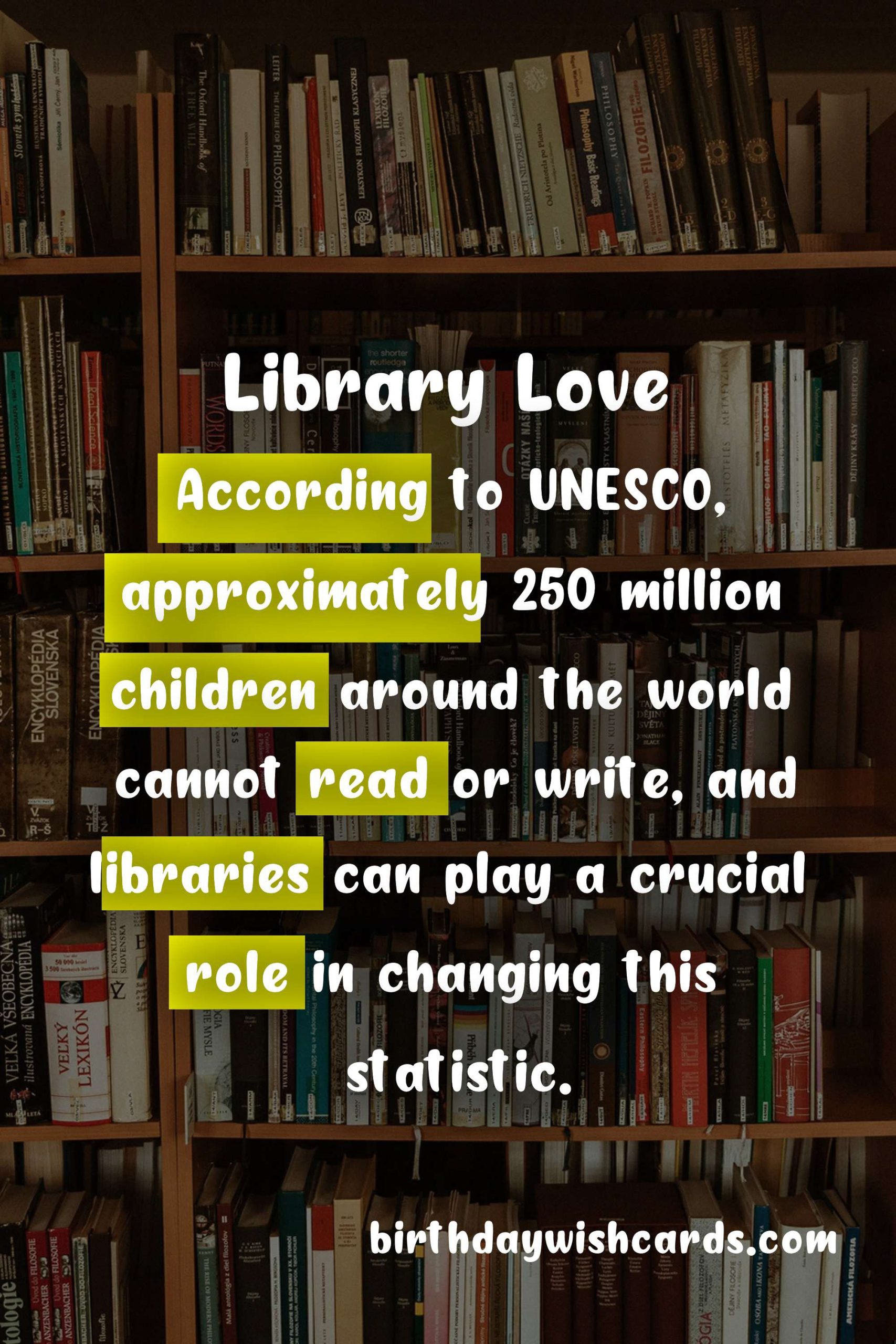 Celebrating National Library Day - November 28