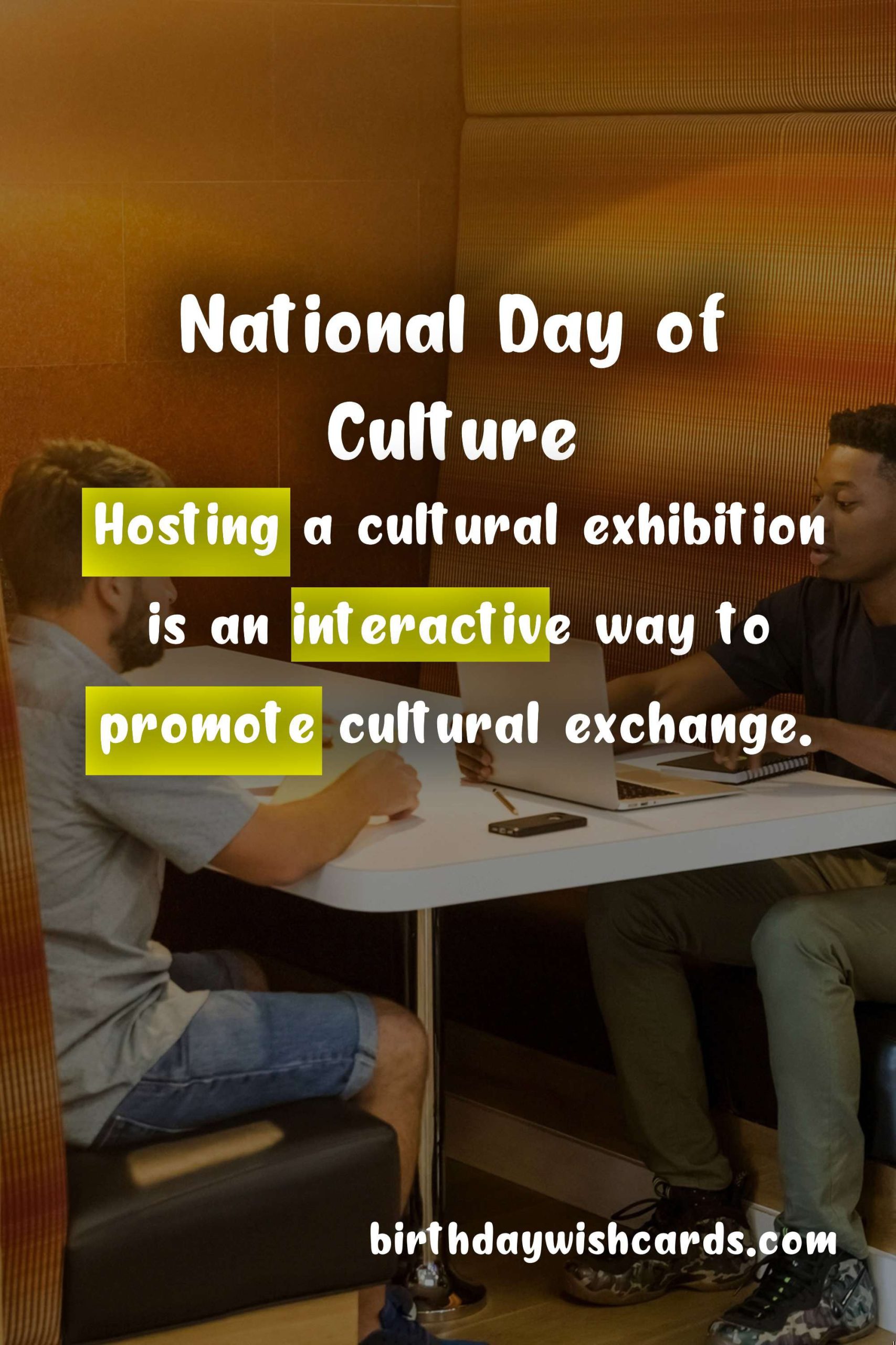 Celebrate National Day of Culture on November 28 with these engaging activities