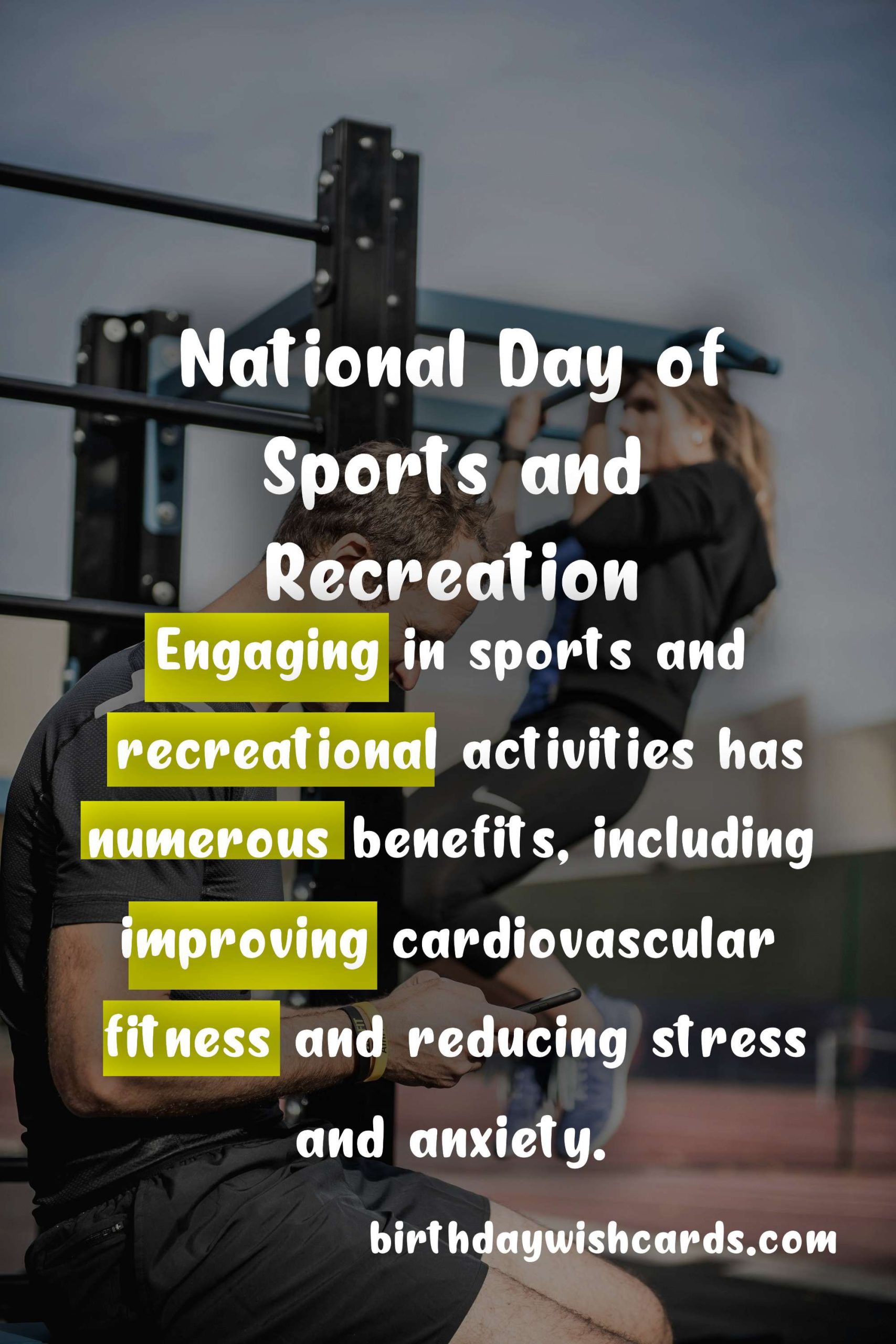 National Day of Sports and Recreation - November 28