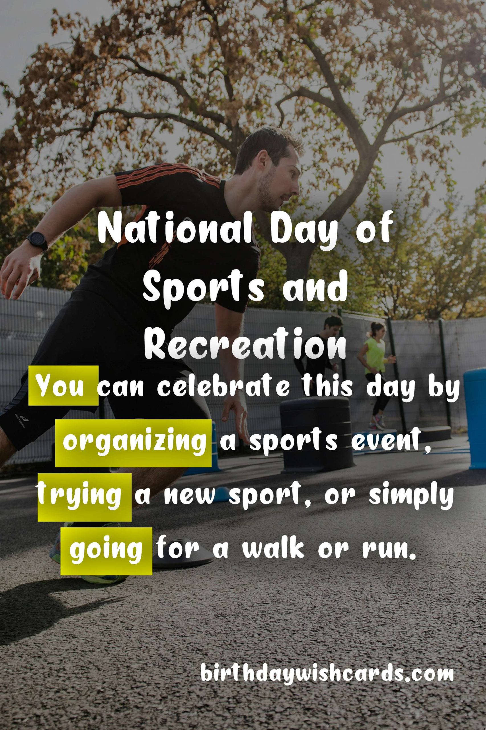 National Day of Sports and Recreation - November 28