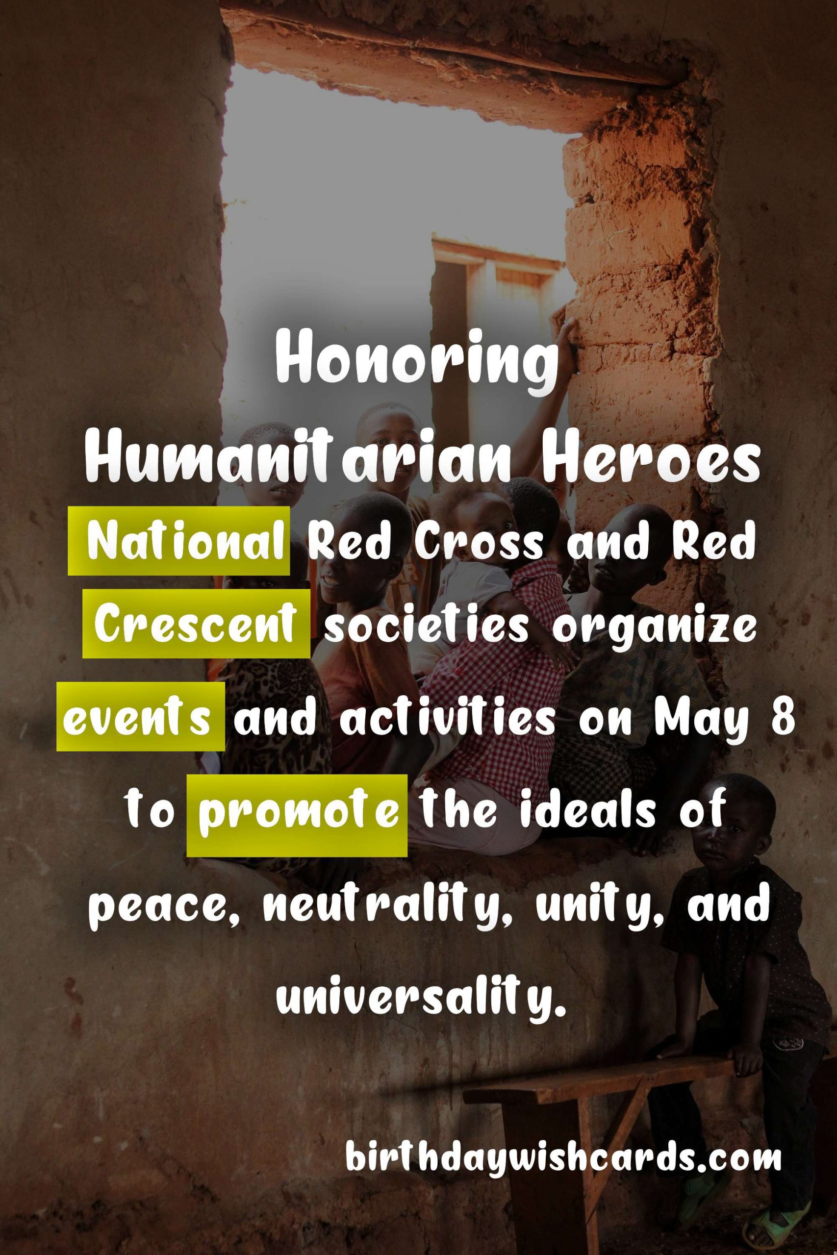 May 8 - World Red Cross Day: Honoring Humanitarian Heroes