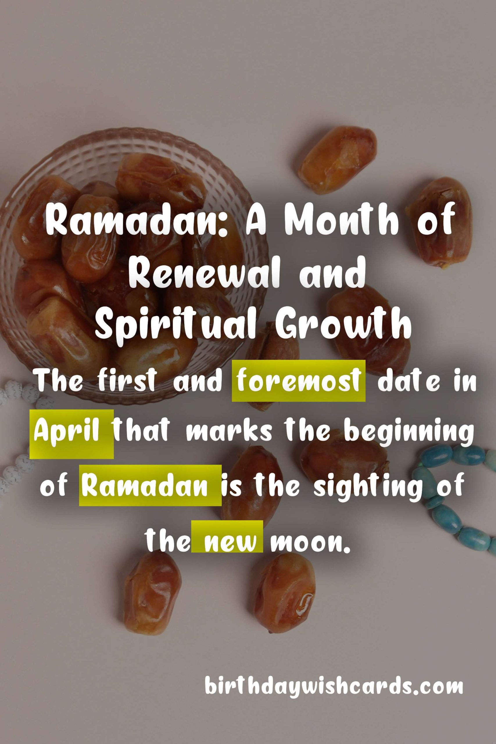 Various Dates in April - Ramadan: A Guide to Important Dates in Ramadan and Their Significance