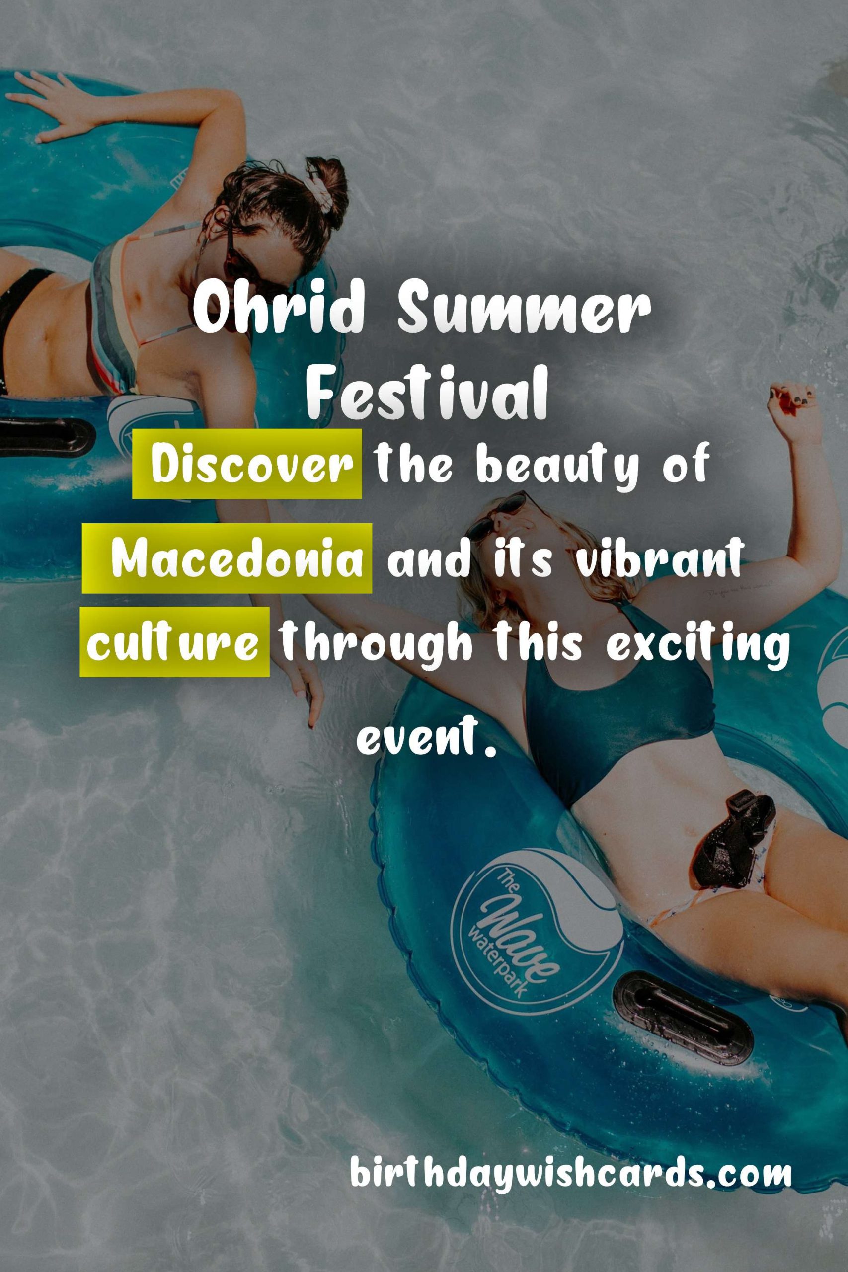 Infinite Summer Fun at Ohrid Summer Festival (July-August)