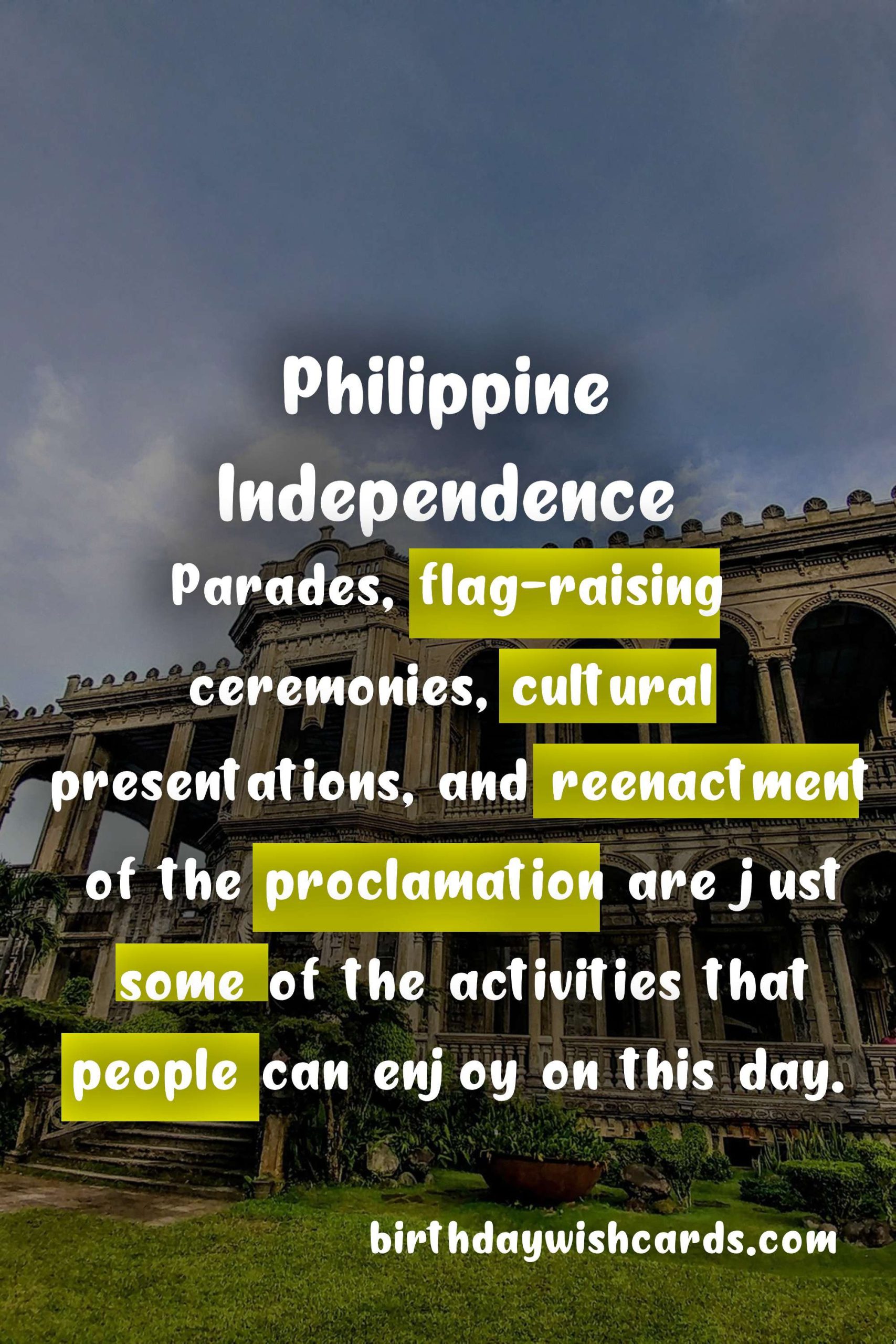 Celebrating 2018-11-28 Proclamation of Independence Day: A Day of Remembrance and Rejoice