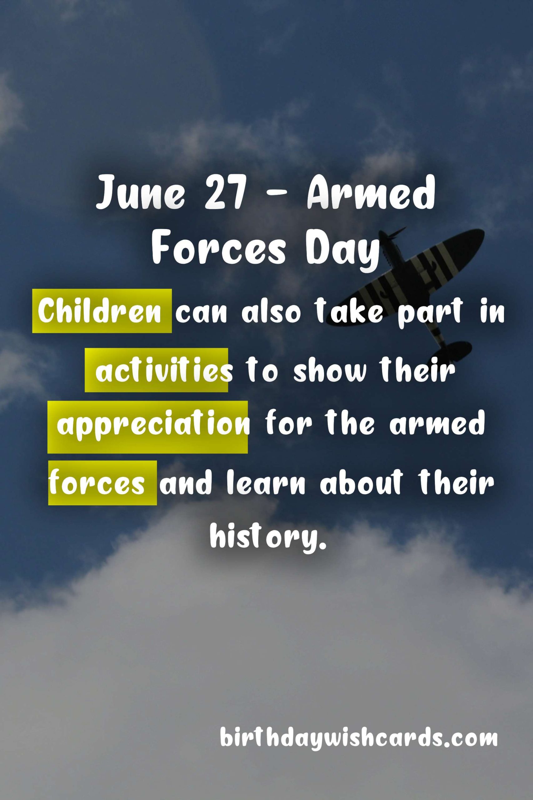 June 27 - Armed Forces Day