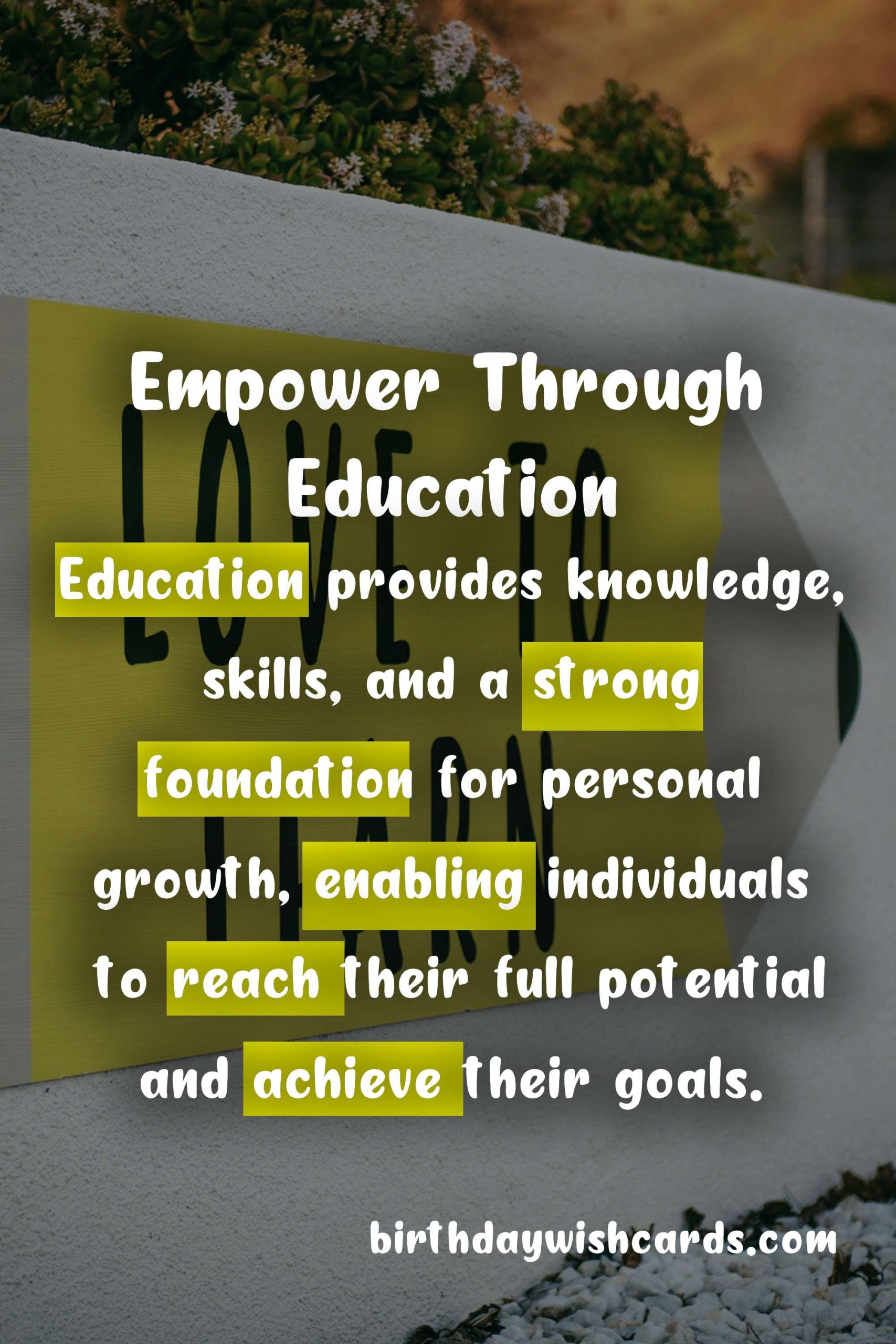 September 1 - National Education Day