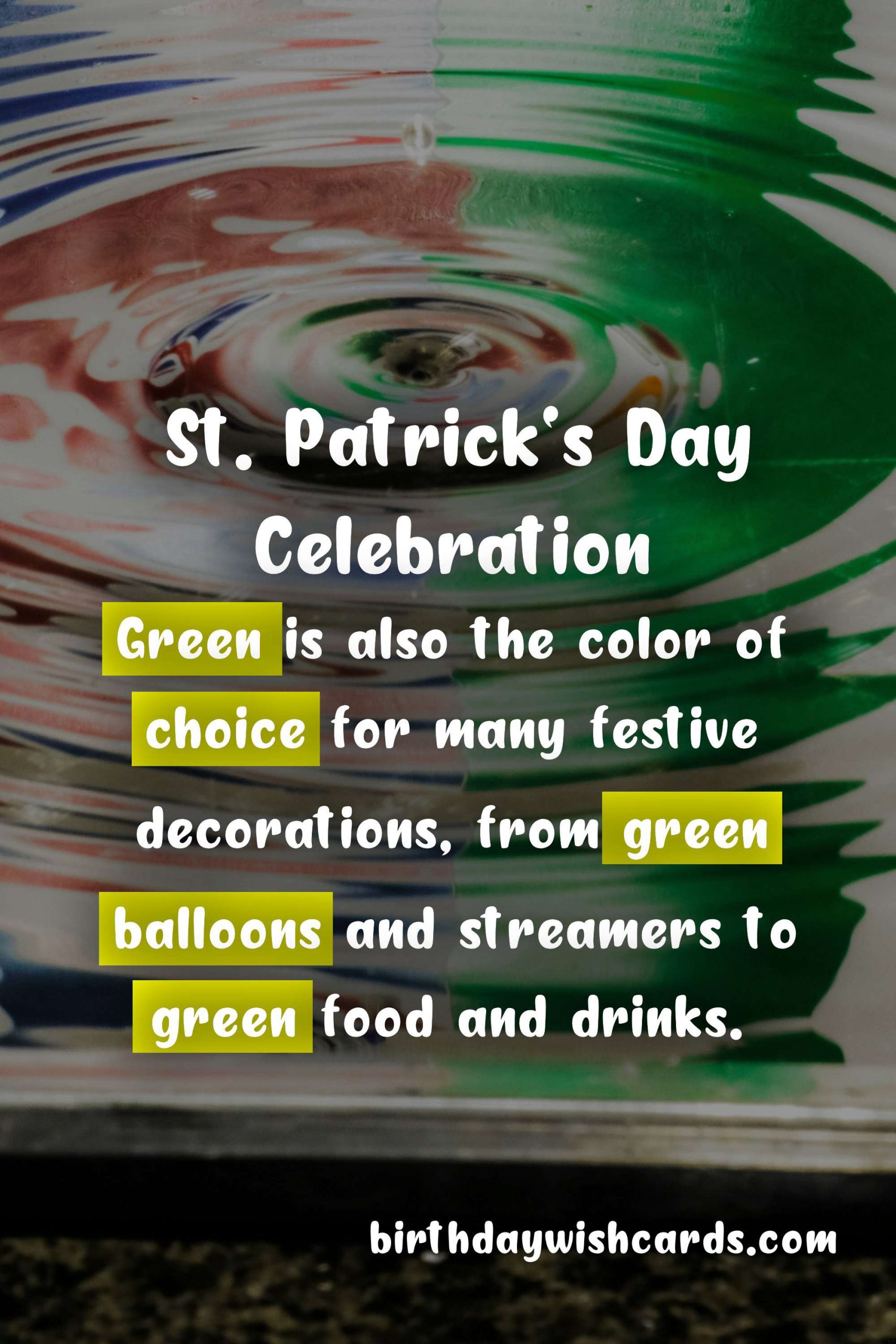 St. Patrick's Day - March 17: A Festive Celebration of Irish Culture