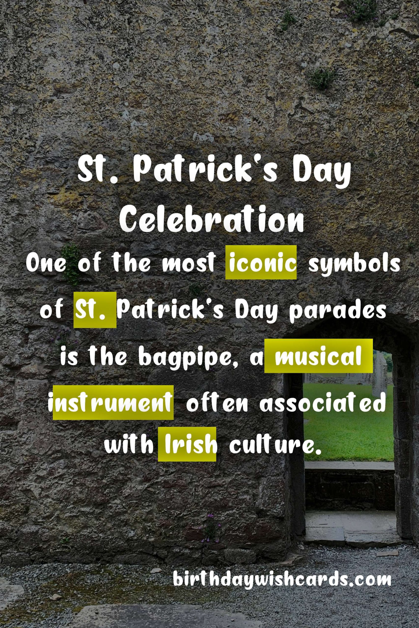 St. Patrick's Day - March 17: A Festive Celebration of Irish Culture
