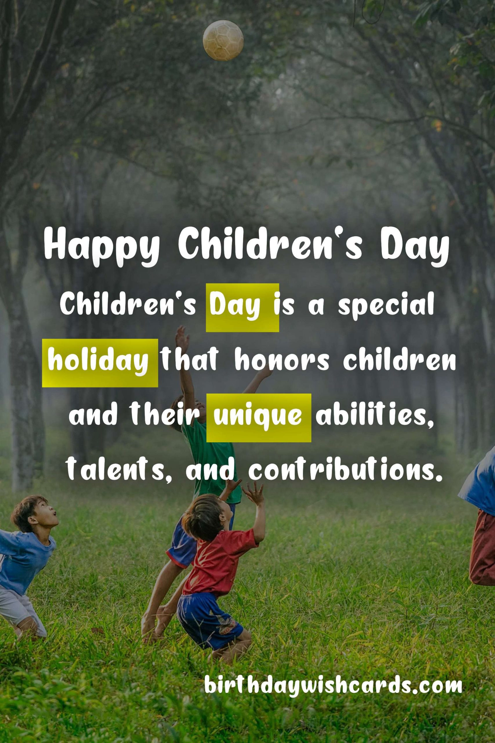 Celebrate Children's Day - A Day Dedicated to the Future of Our World
