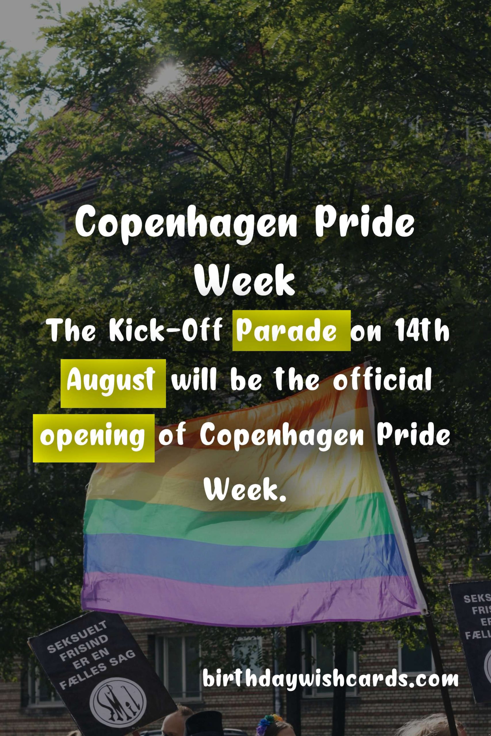 Copenhagen Pride Week: Celebrating Diversity and Inclusion from 14-22 August