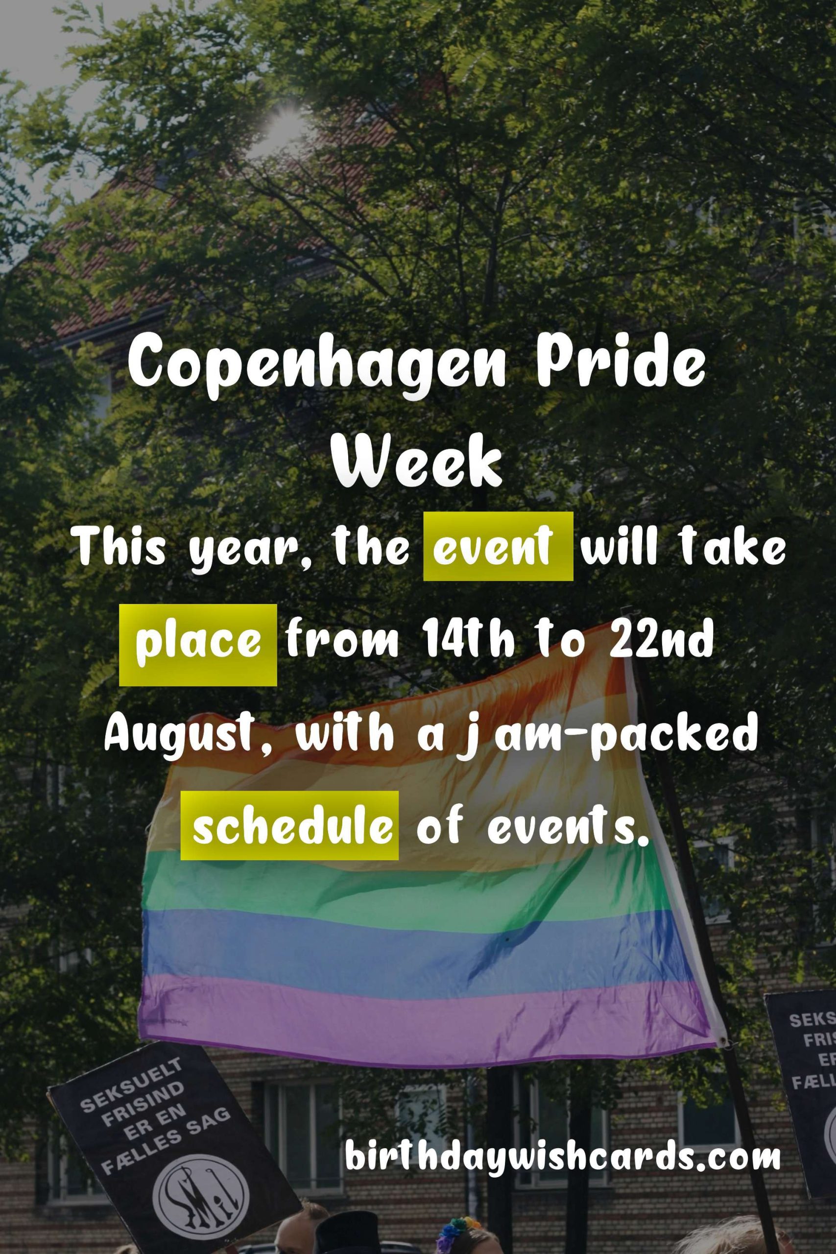 Copenhagen Pride Week: Celebrating Diversity and Inclusion from 14-22 August