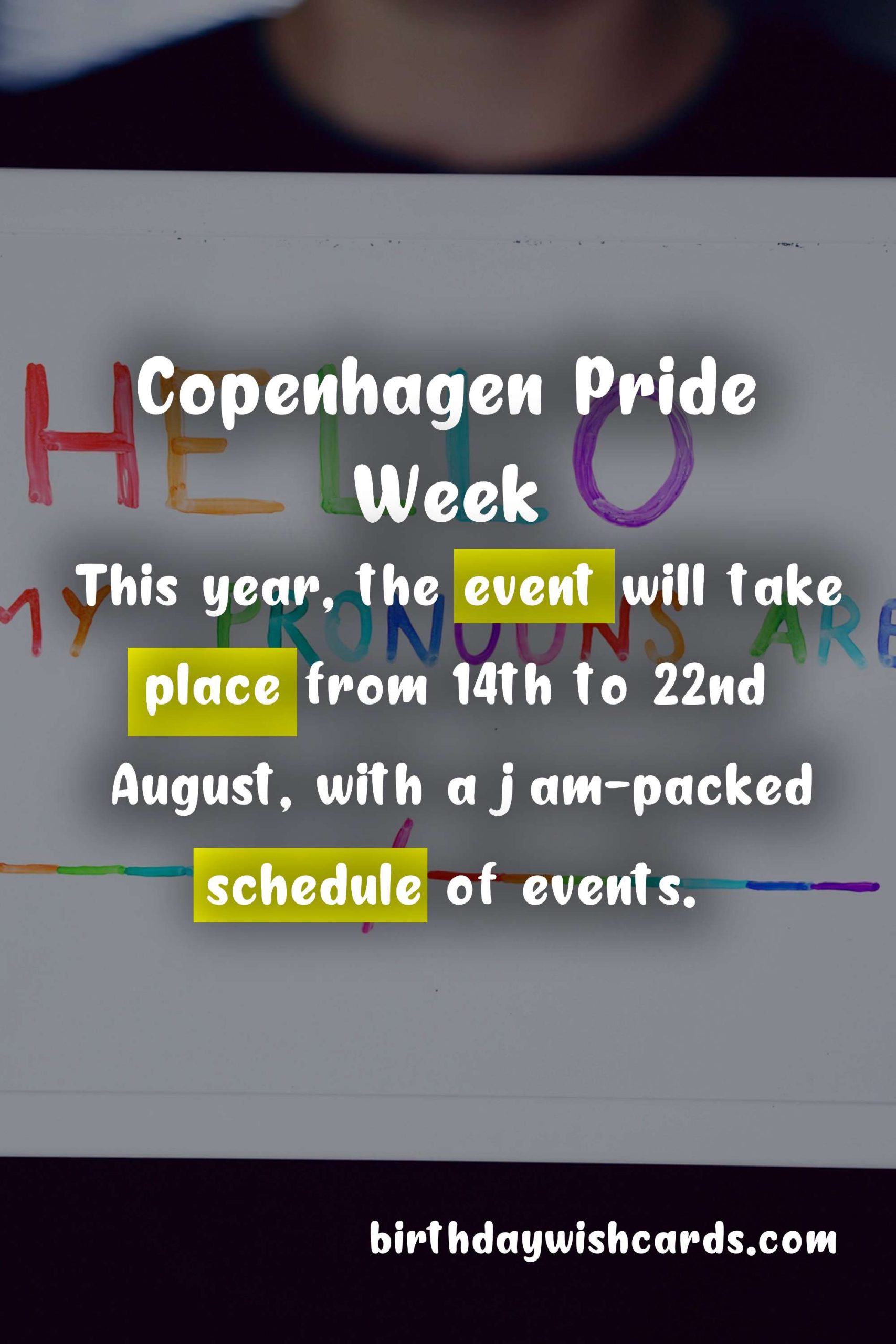 Copenhagen Pride Week: Celebrating Diversity and Inclusion from 14-22 August