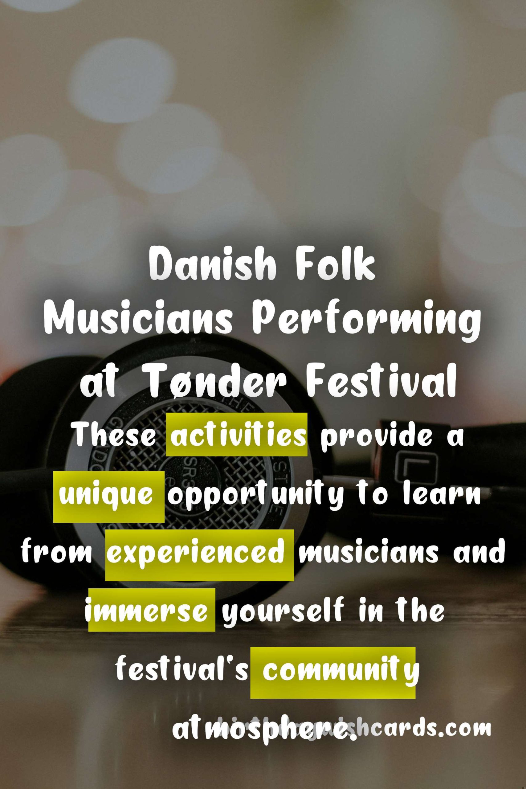 Celebrate Folk Music and Community at Tønder Festival from 26-29 August