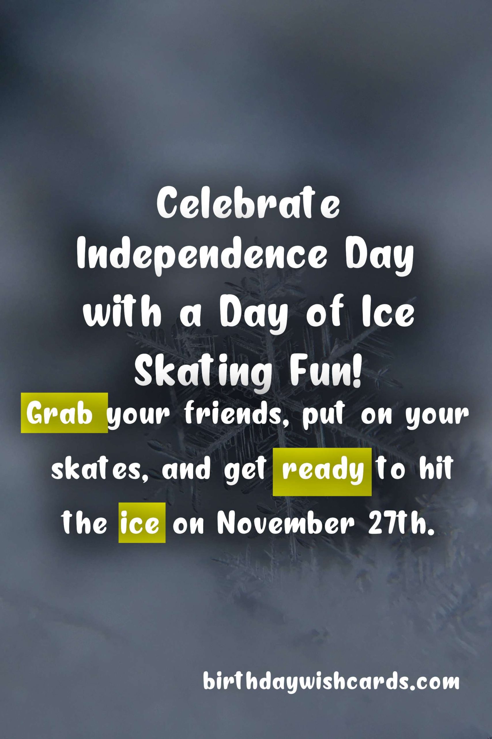 Get Ready to Hit the Ice: The Ice Skating Rink Opens on November 27th for Independence Day!