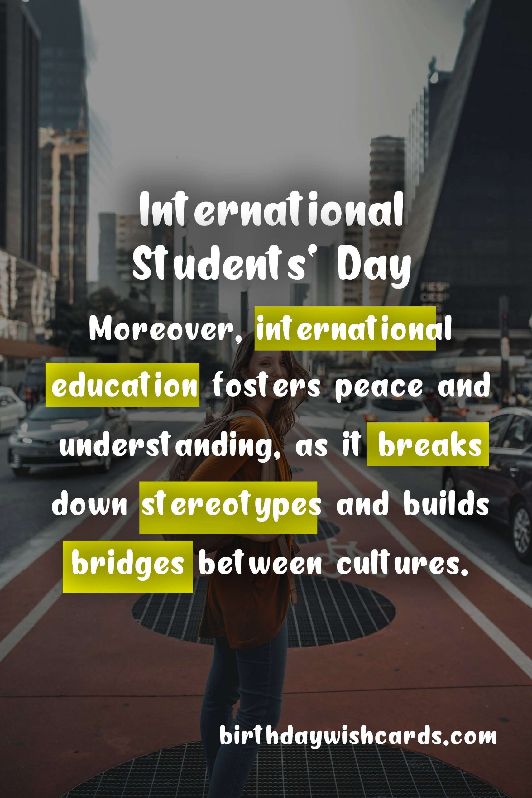 International Students' Day - November 17: A Celebration of Diversity and Unity