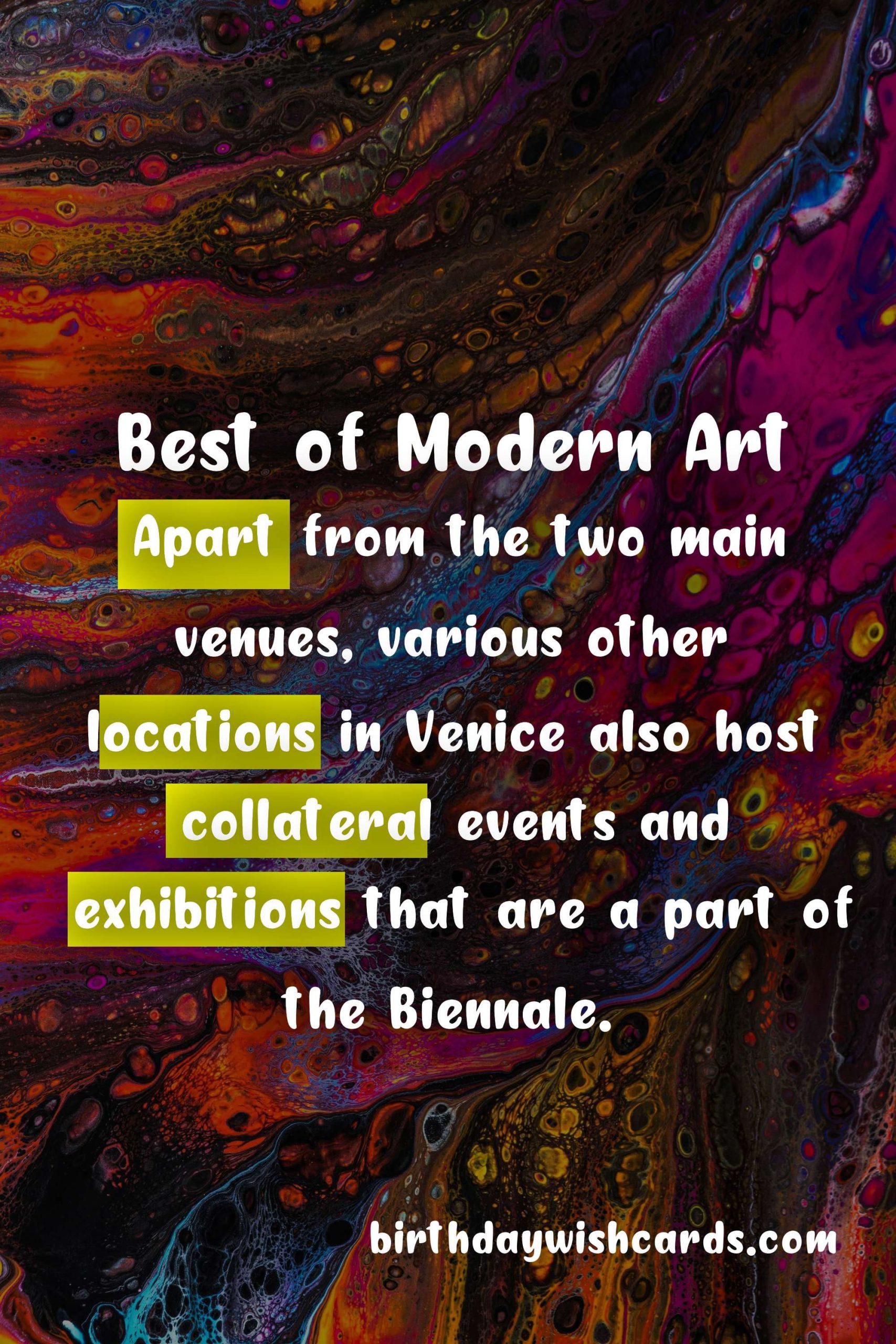 Experience the Best of Modern Art at Biennale di Arti Visive in Venice: May - November