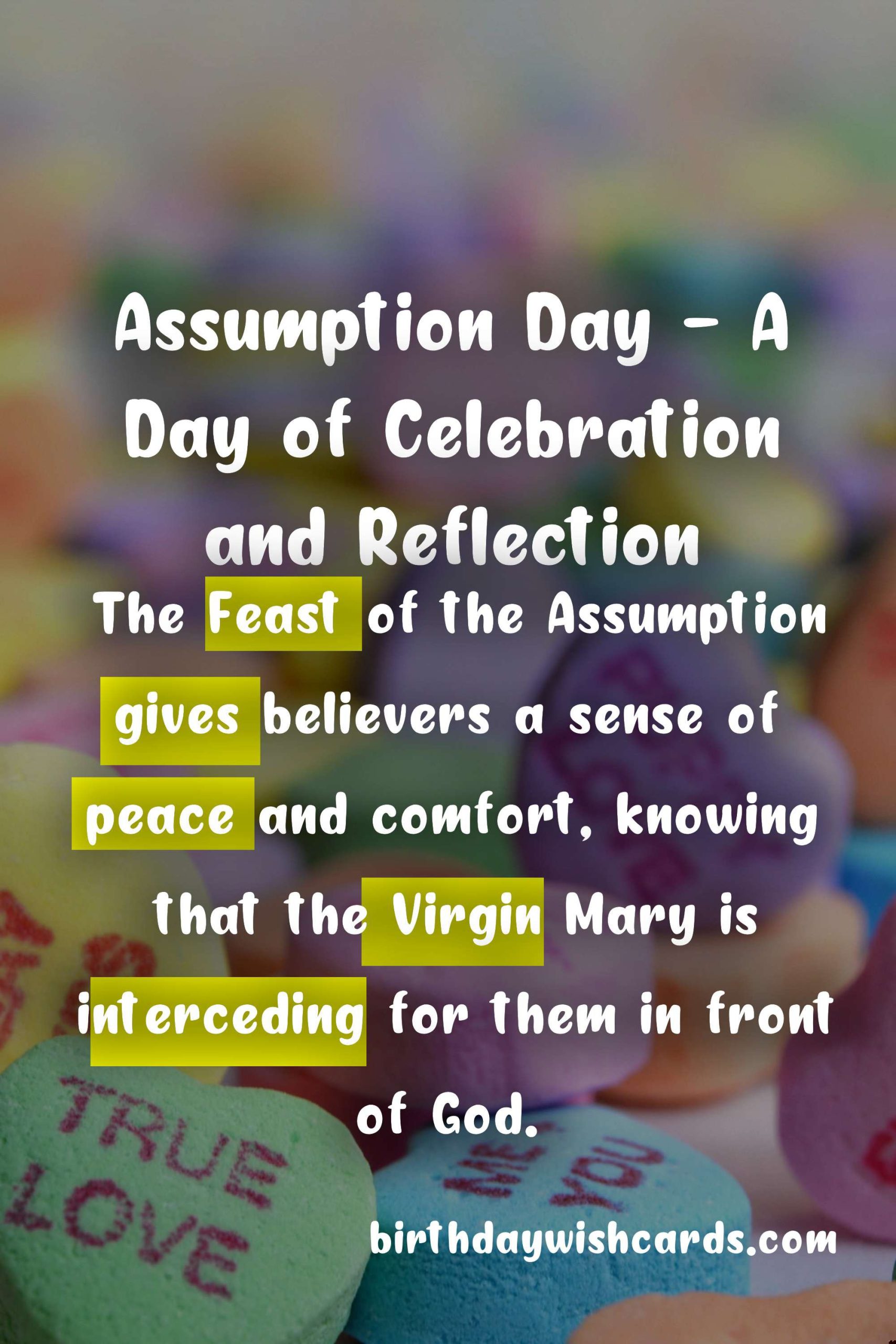 Assumption Day - A Day of Celebration and Reflection