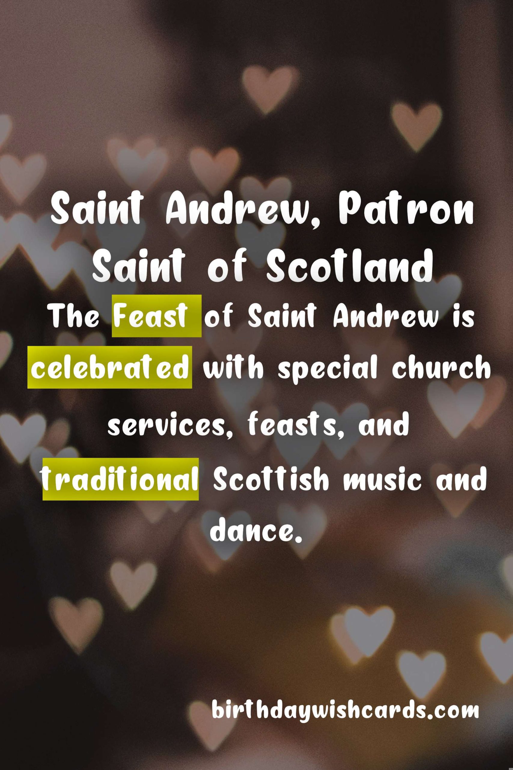 Feast of Saint Andrew - November 30: Celebrating the Life and Legacy of the Patron Saint of Scotland