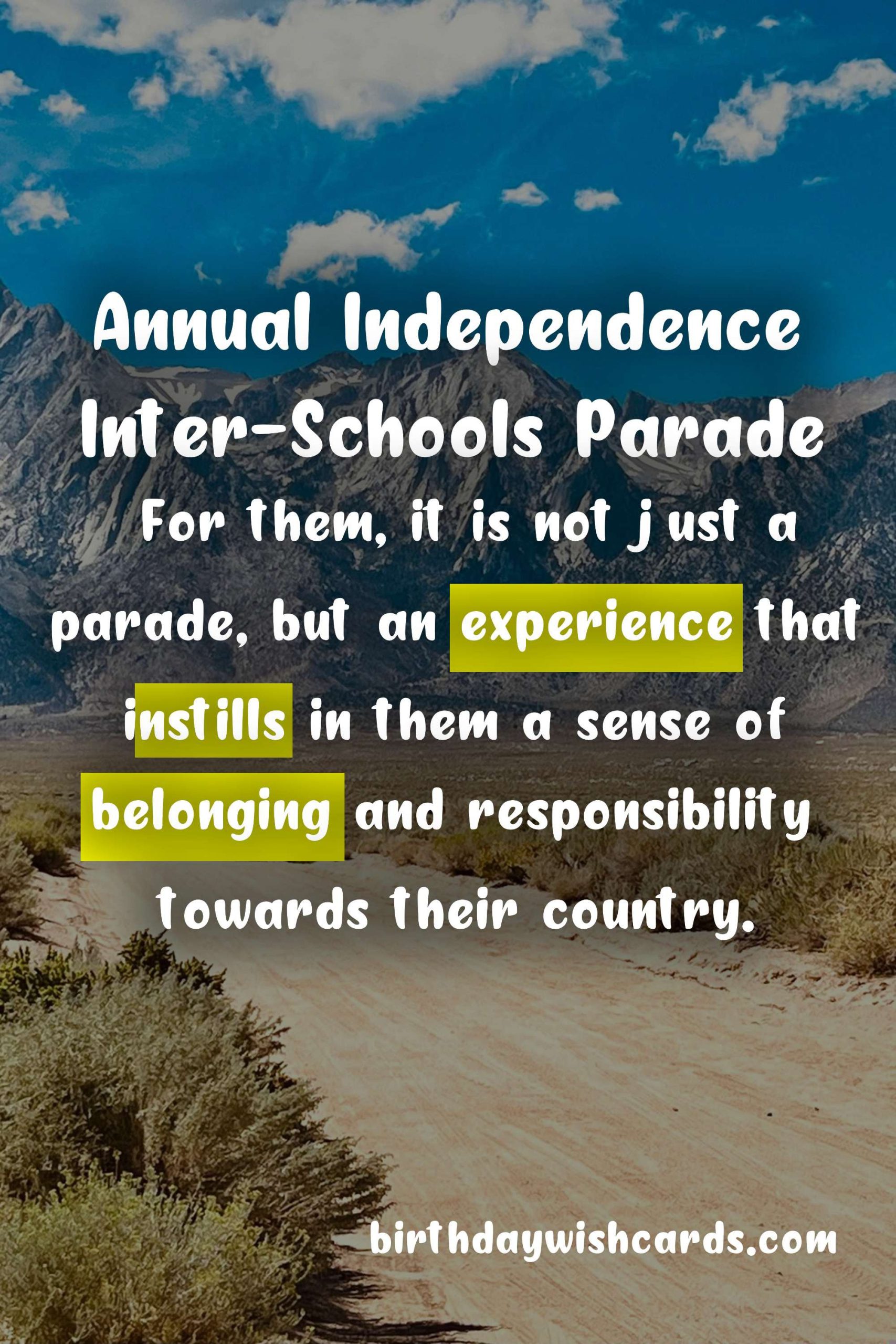 Annual Independence Inter-Schools Parade Celebrated with Enthusiasm on February 22