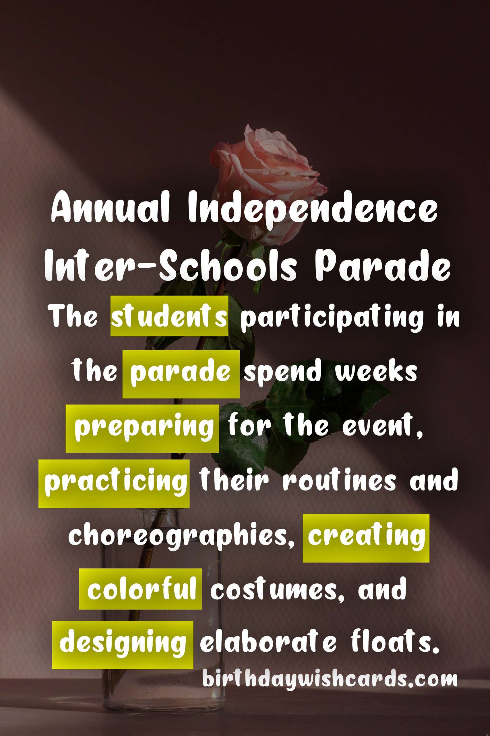 Annual Independence Inter-Schools Parade Celebrated with Enthusiasm on February 22