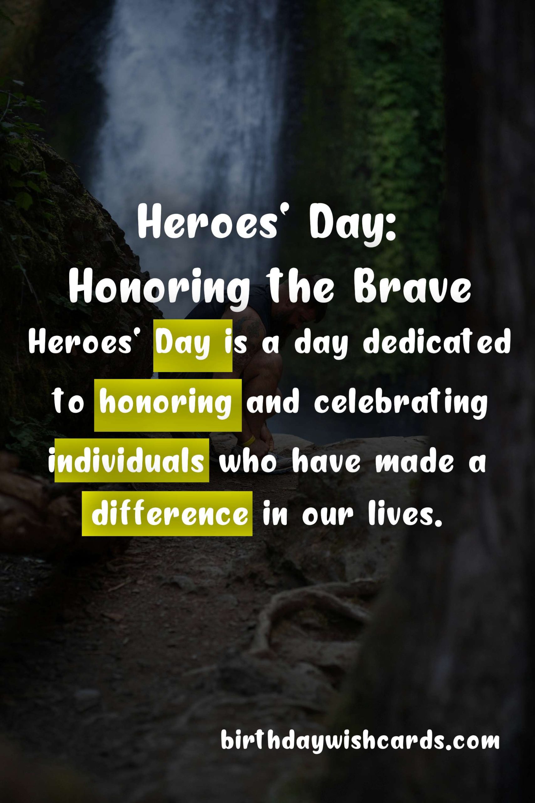 First Monday in August: Heroes' Day observed