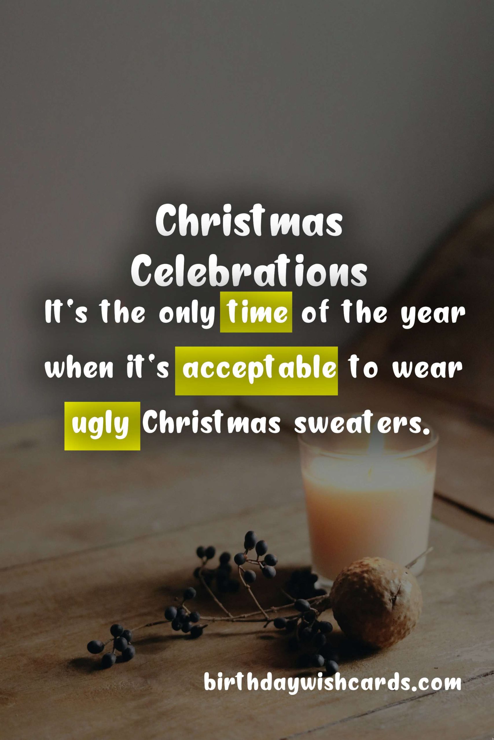 Christmas (25 December): The Most Wonderful Time of the Year