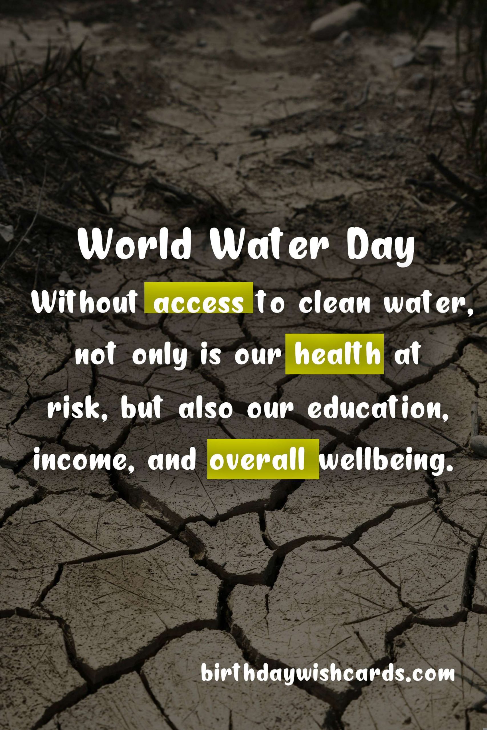 World Water Day: Celebrating Our Most Precious Resource