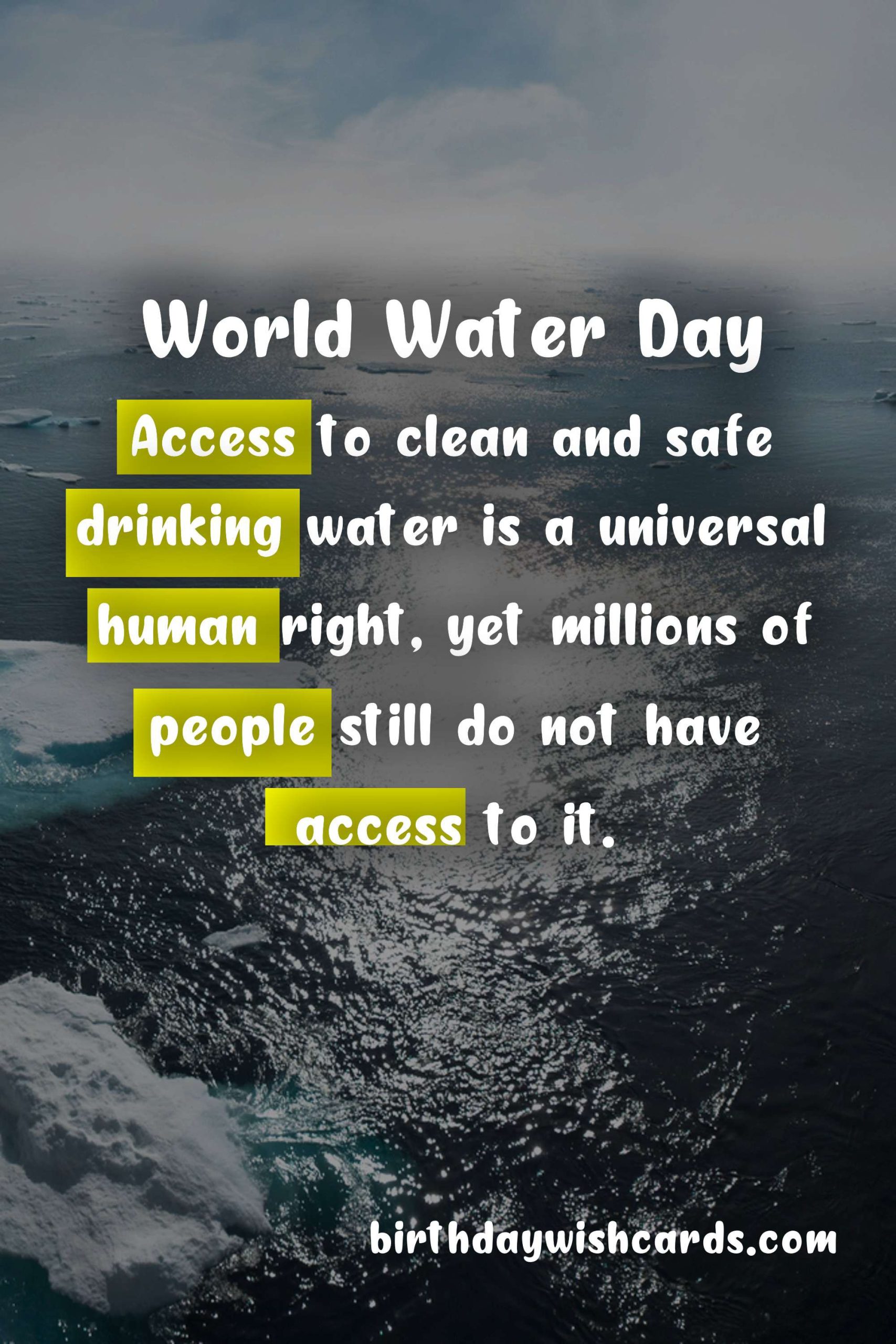 World Water Day: Celebrating Our Most Precious Resource