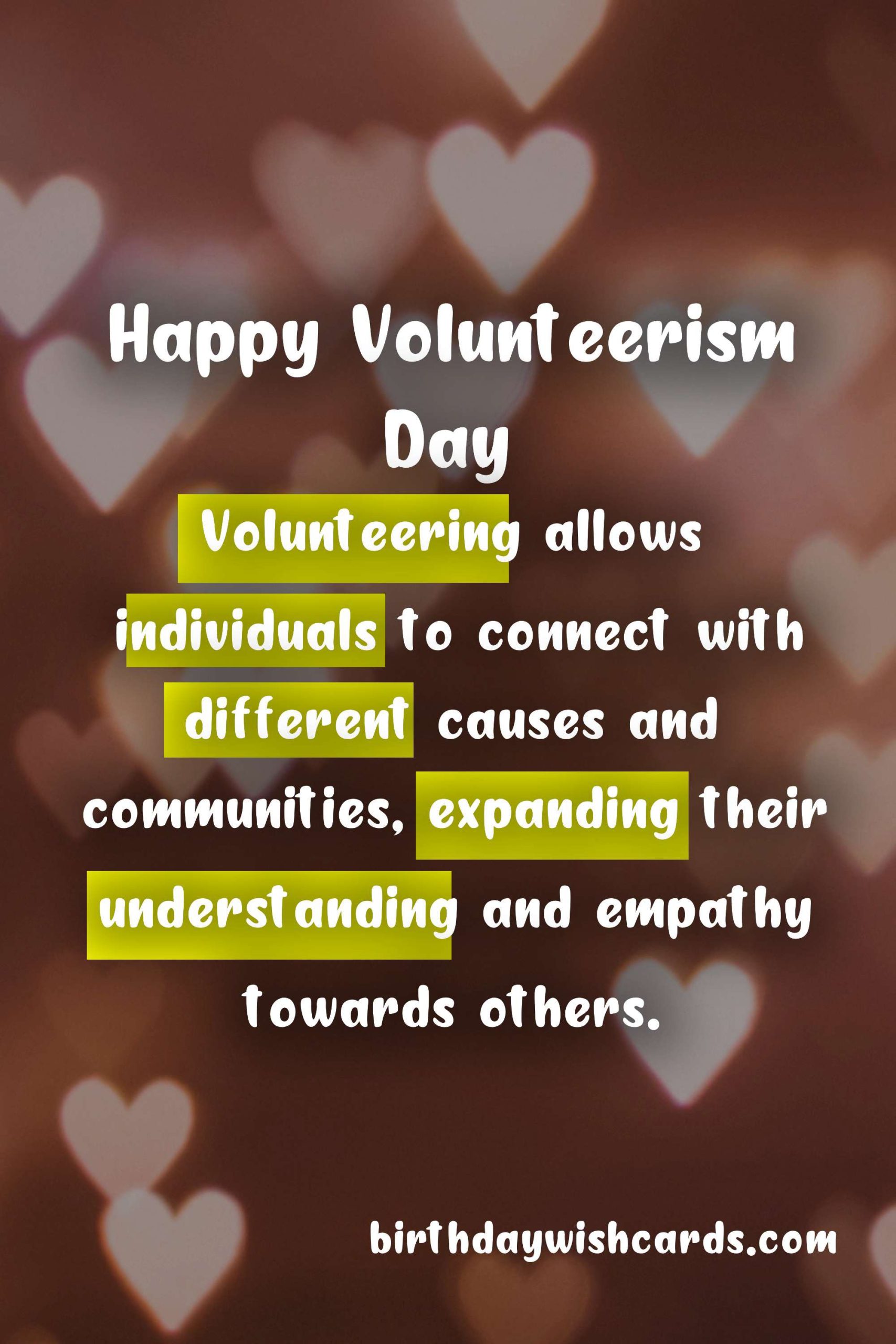 Volunteerism Day: Empowering Our Communities, One Act of Kindness at a Time