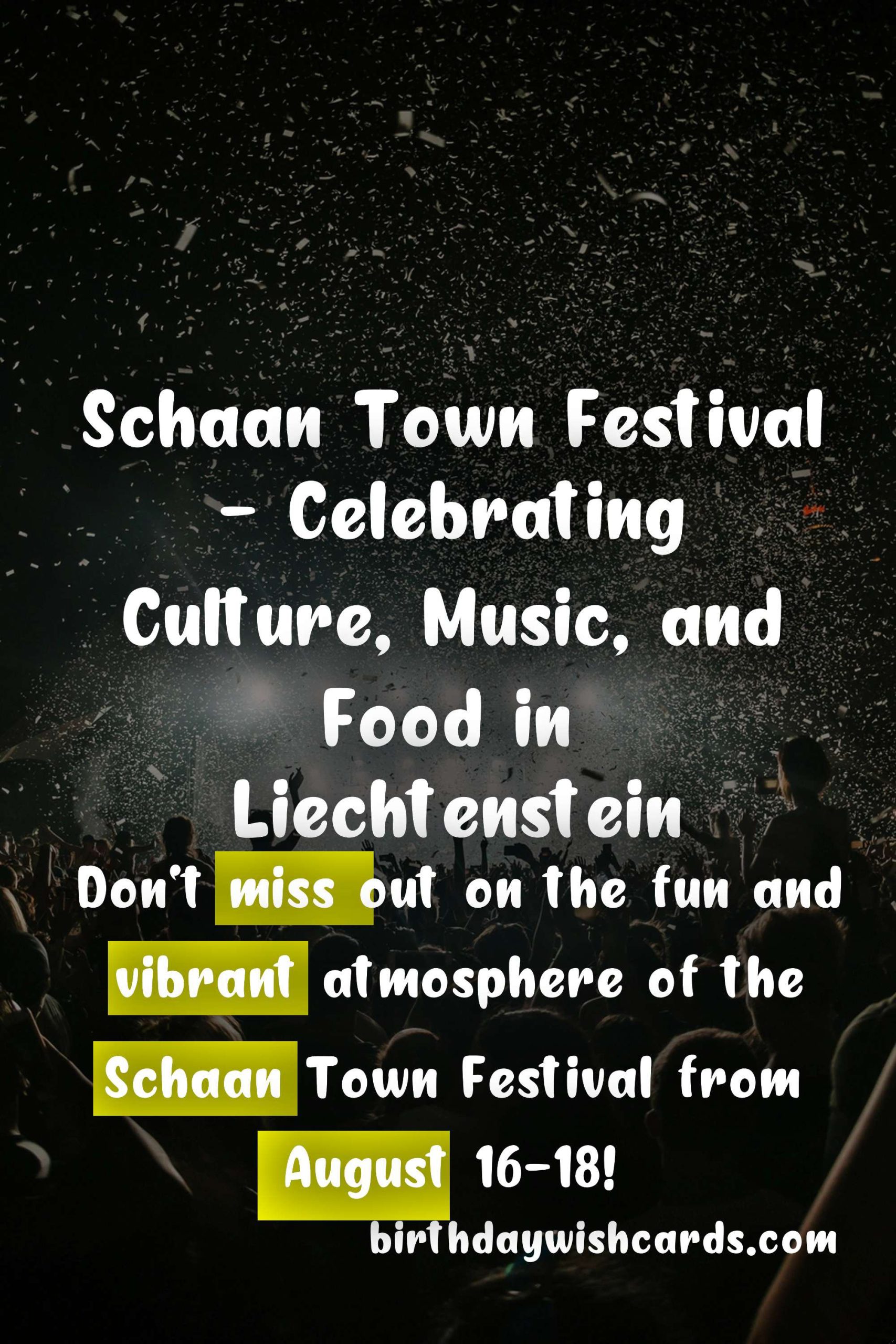 Schaan Town Festival - A Fun-Filled Celebration in the Heart of Liechtenstein