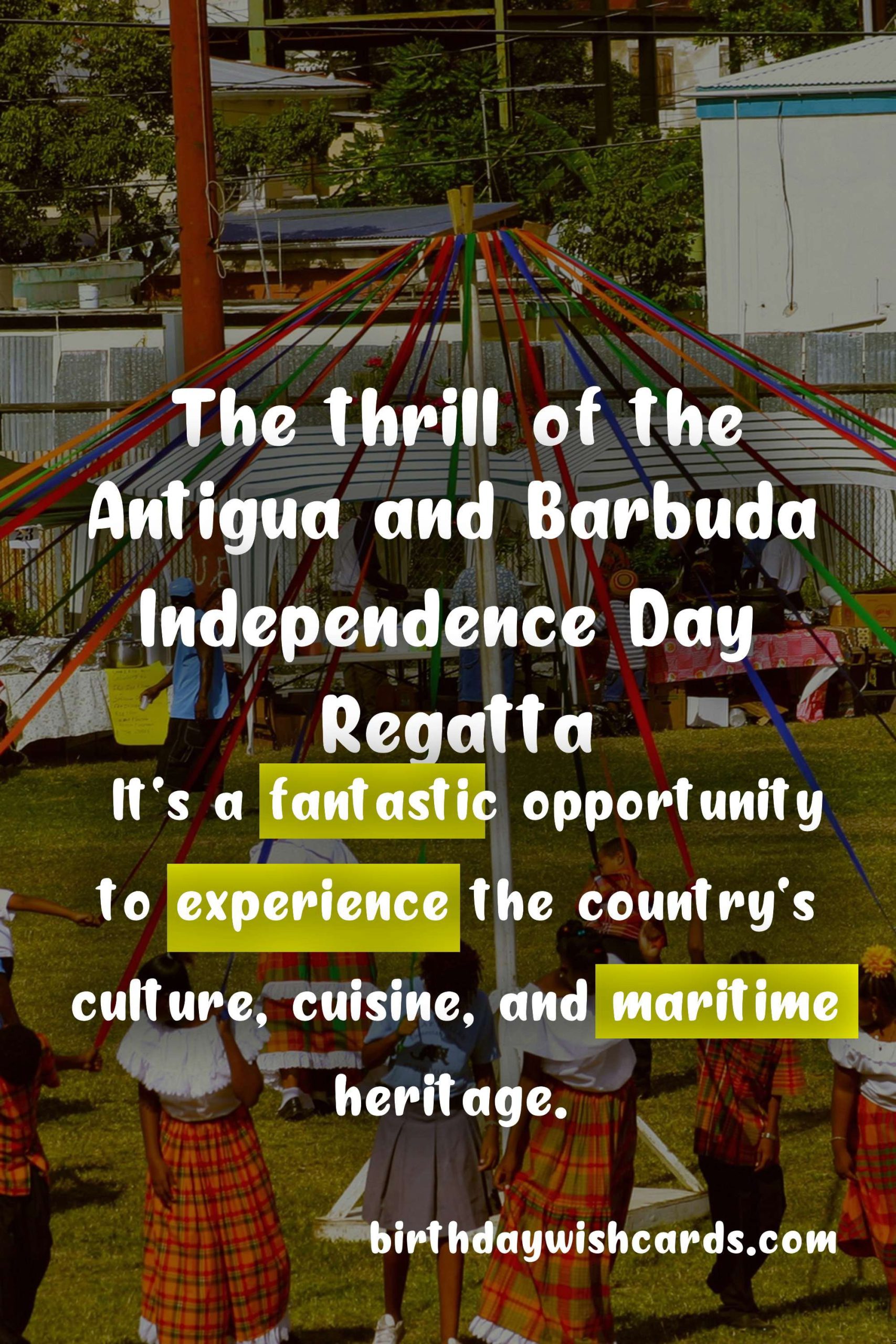 Celebrating Independence Day: The Antigua and Barbuda Independence Day Regatta