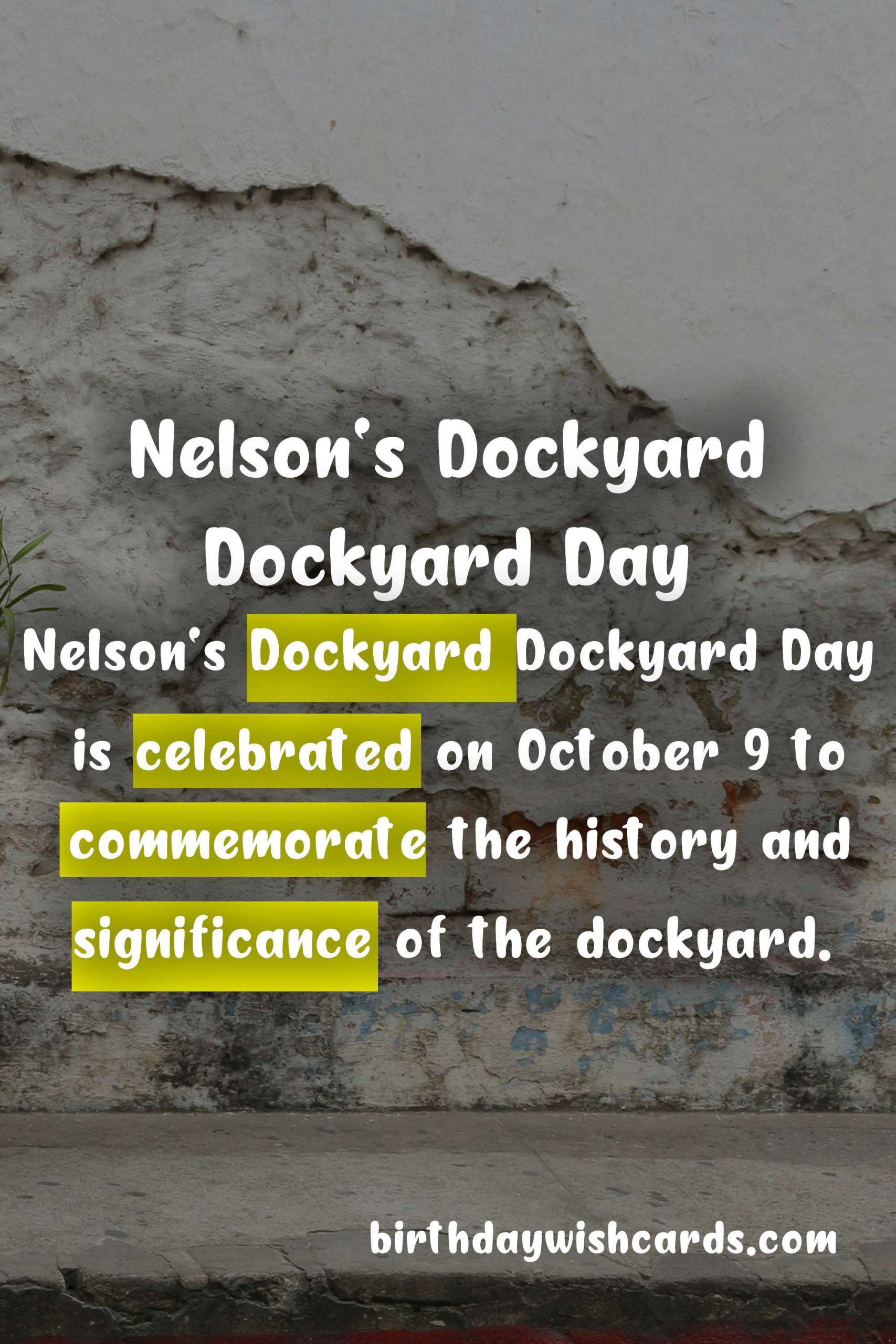 Celebrate Nelson's Dockyard Dockyard Day on October 9