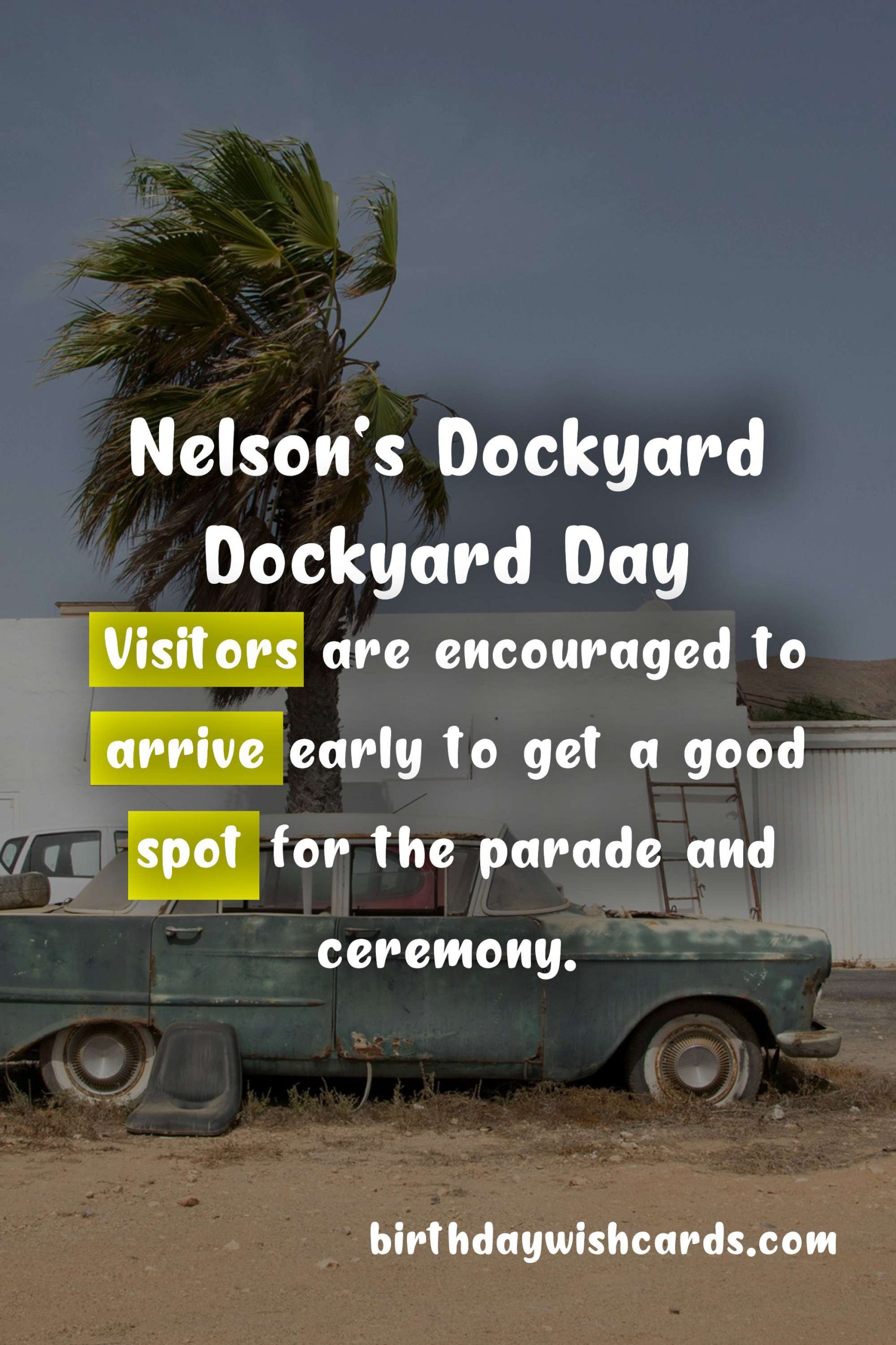 Celebrate Nelson's Dockyard Dockyard Day on October 9