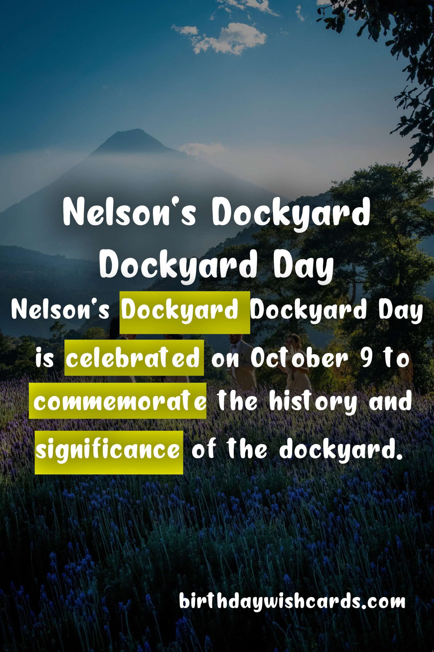 Celebrate Nelson's Dockyard Dockyard Day on October 9