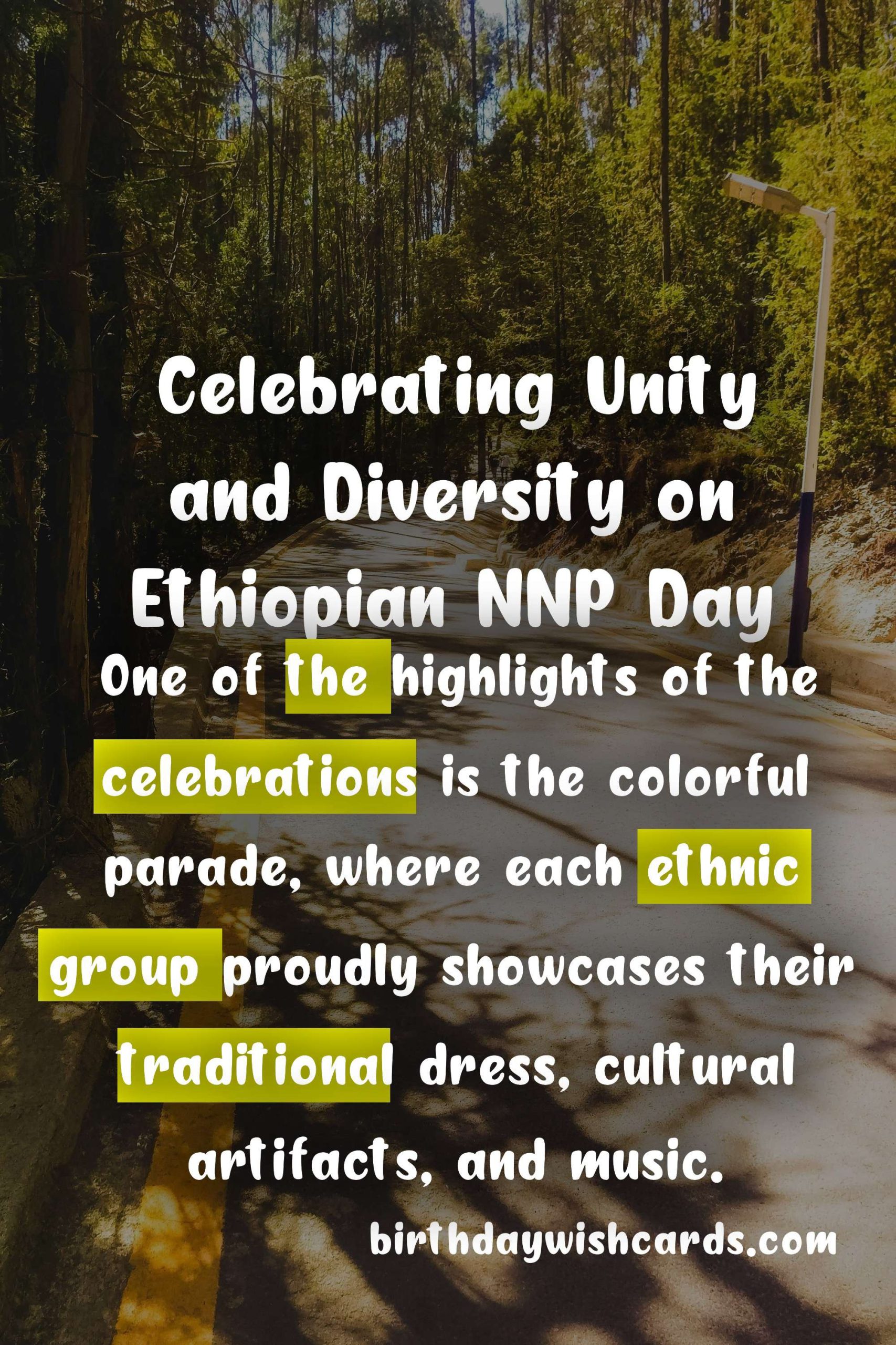 Ethiopian Nations, Nationalities, and Peoples' Day - Celebrating Unity and Diversity on December 8