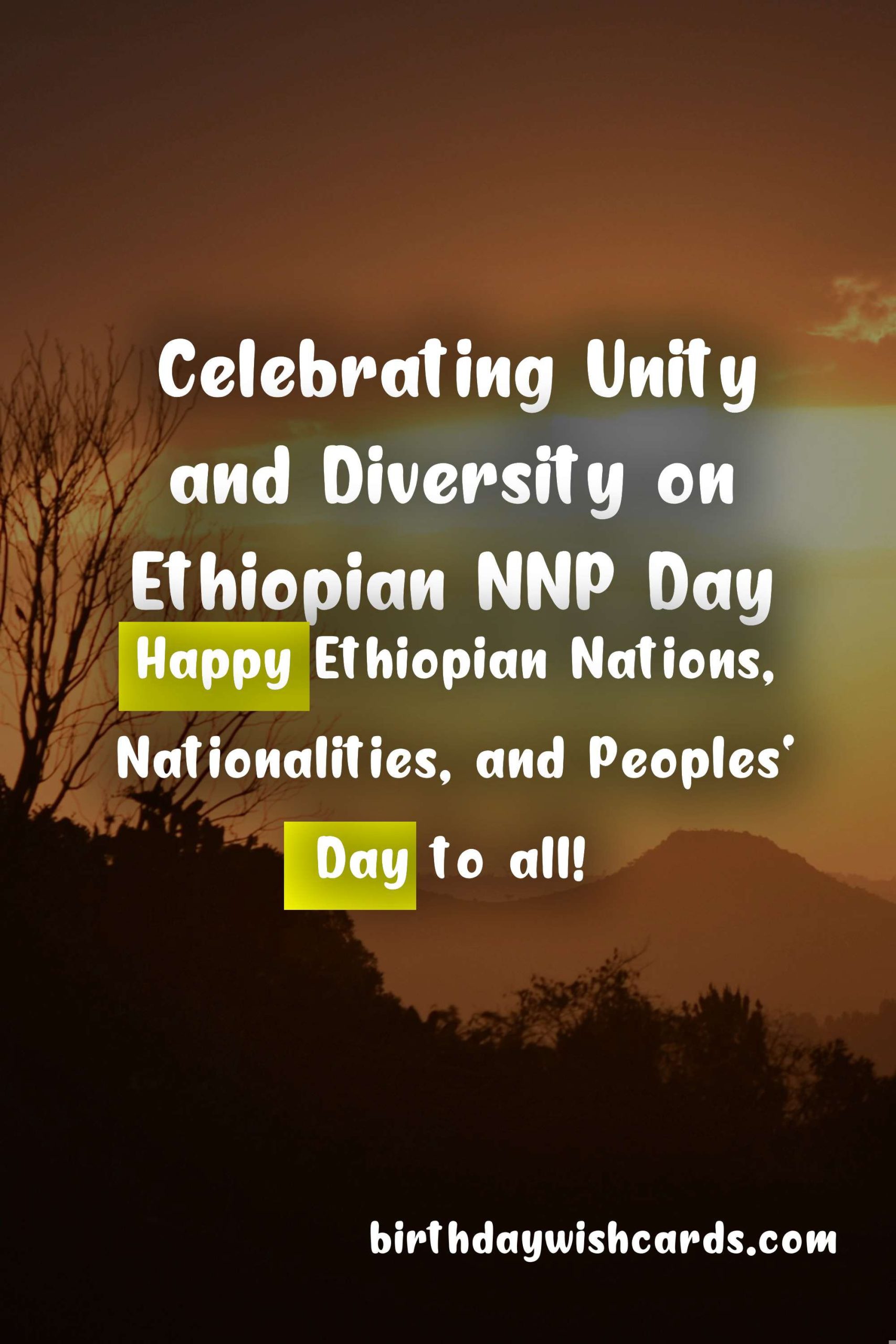 Ethiopian Nations, Nationalities, and Peoples' Day - Celebrating Unity and Diversity on December 8