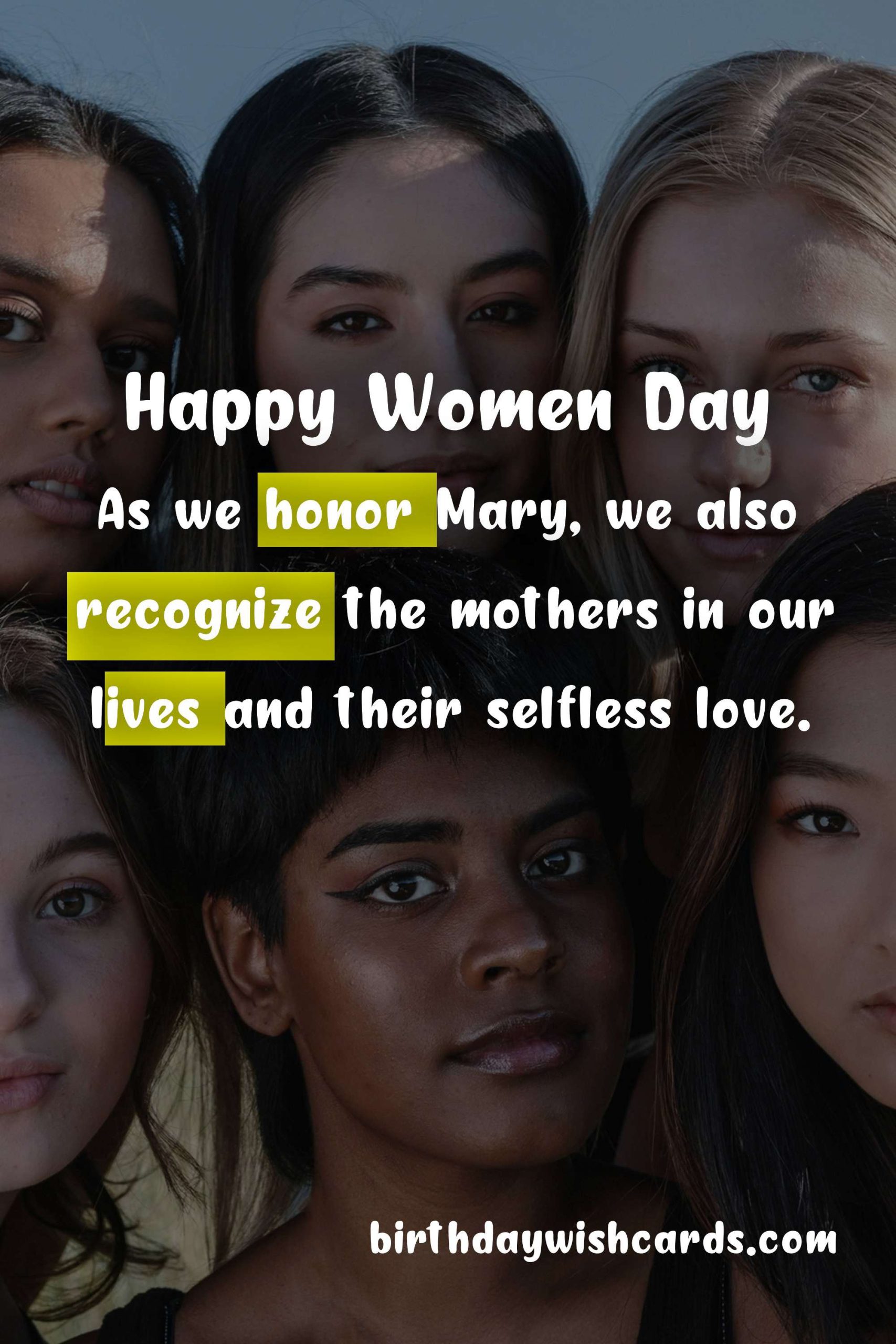 Celebrate the Inspiring Women of December: Mary (Women's Day)