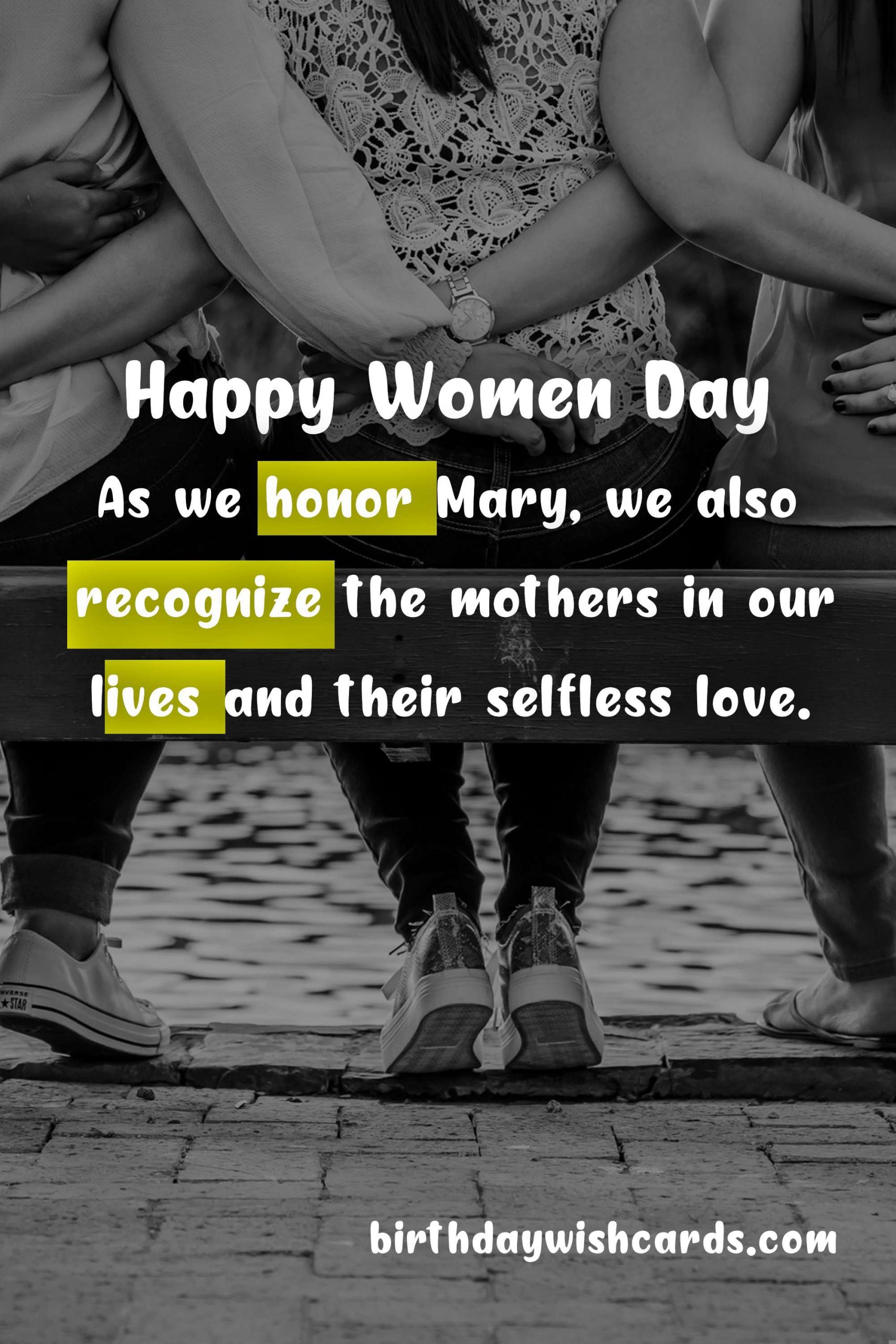 Celebrate the Inspiring Women of December: Mary (Women's Day)